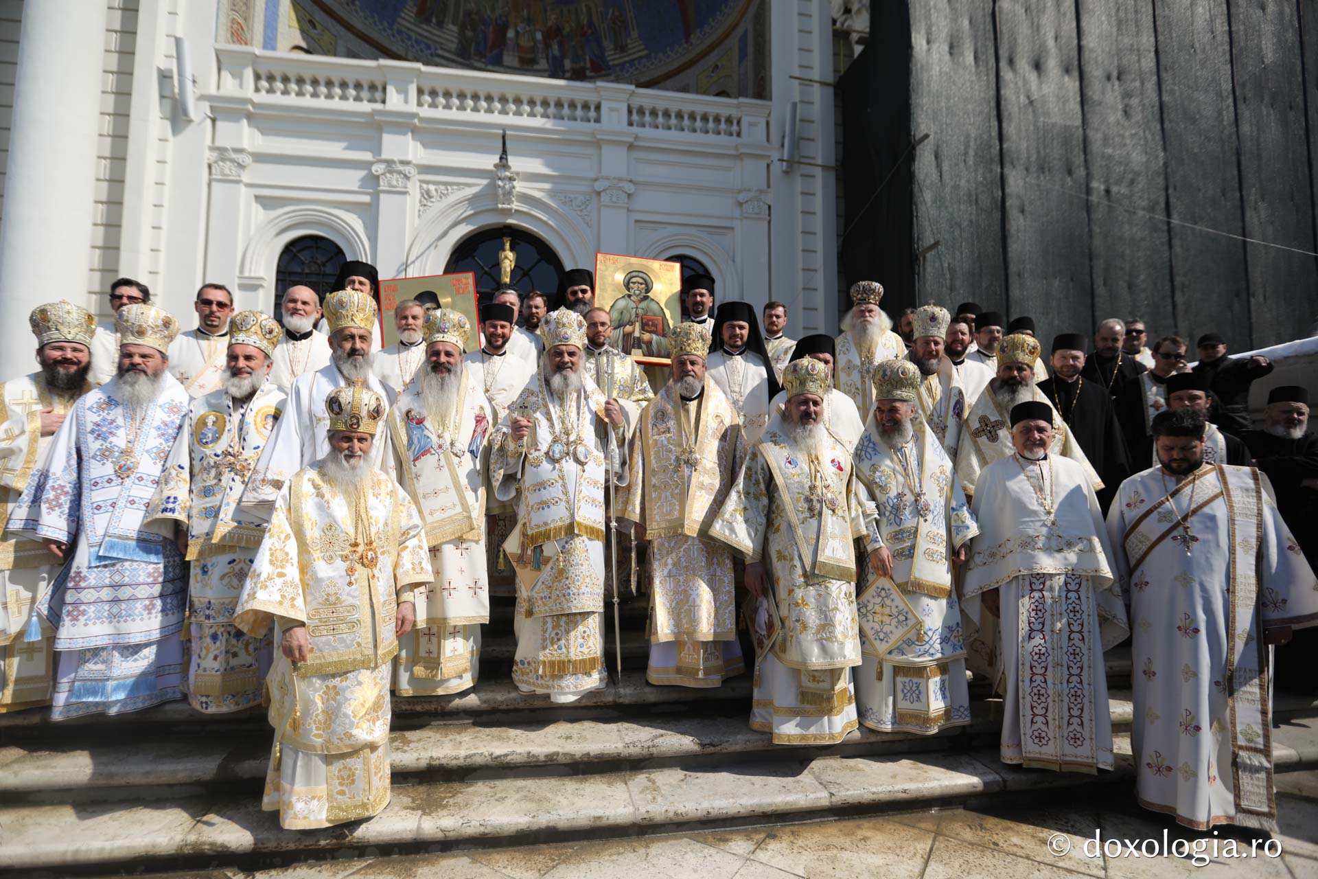 Proclamarea solemnă a canonizării Sfinților Iosif cel Milostiv și Gheorghe Pelerinul, oficiată de Preafericitul Patriarh Daniel