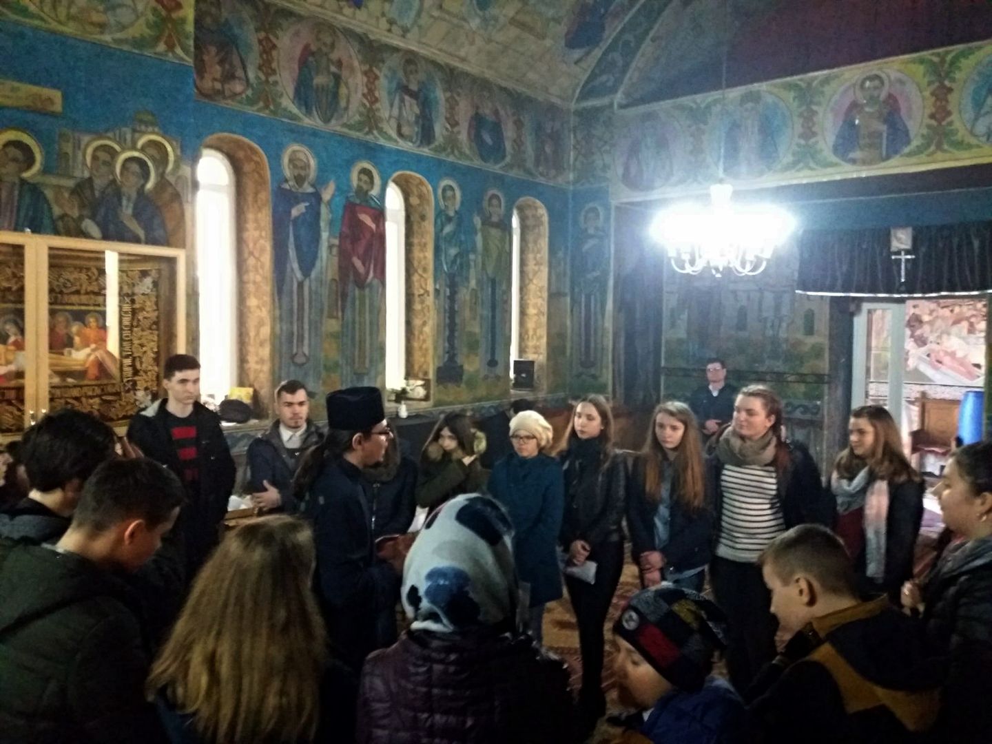 Cateheză demonstrativă la parohiile Dumbrăviţa şi Popeni