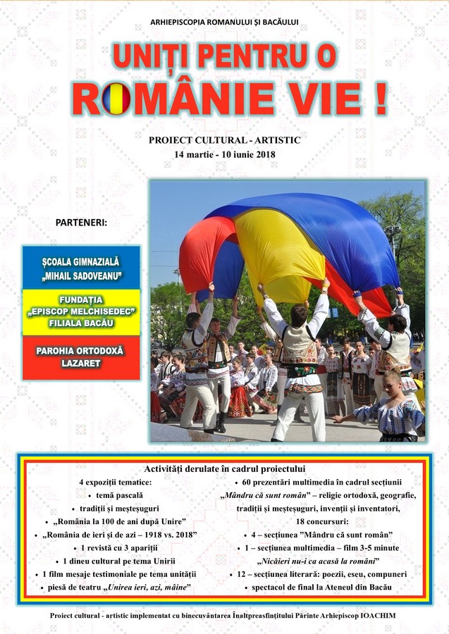 Lansarea proiectului „Uniţi pentru o Românie vie!“