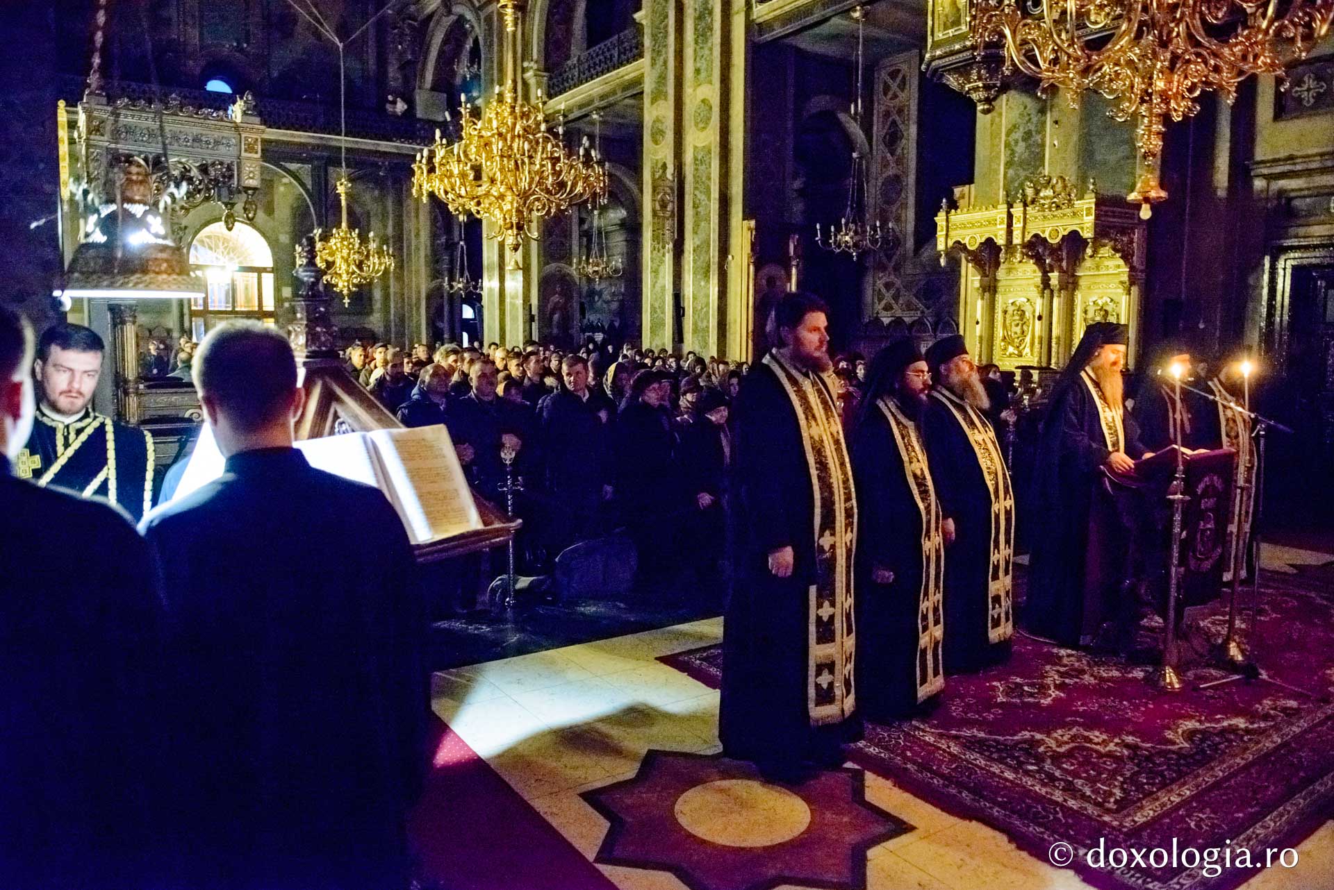 Denia Canonului cel Mare la Catedrala Mitropolitană din Iaşi