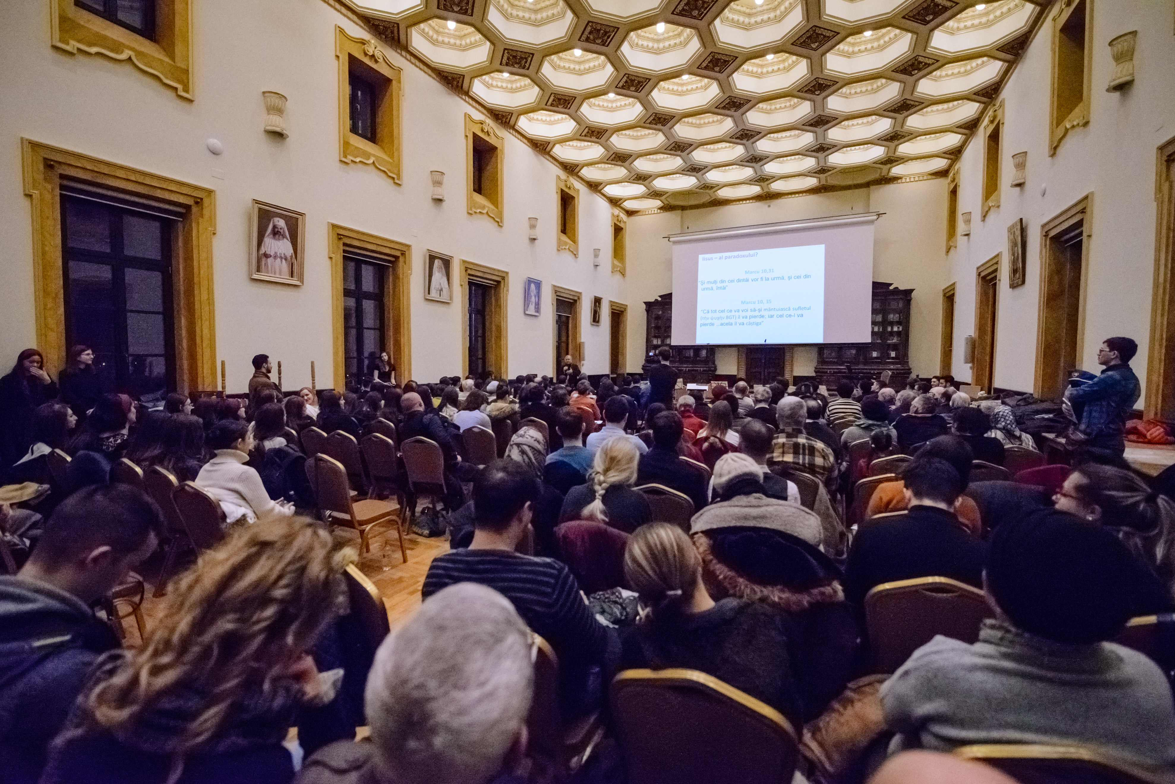 Părintele profesor Stelian Tofană a conferențiat la Iași