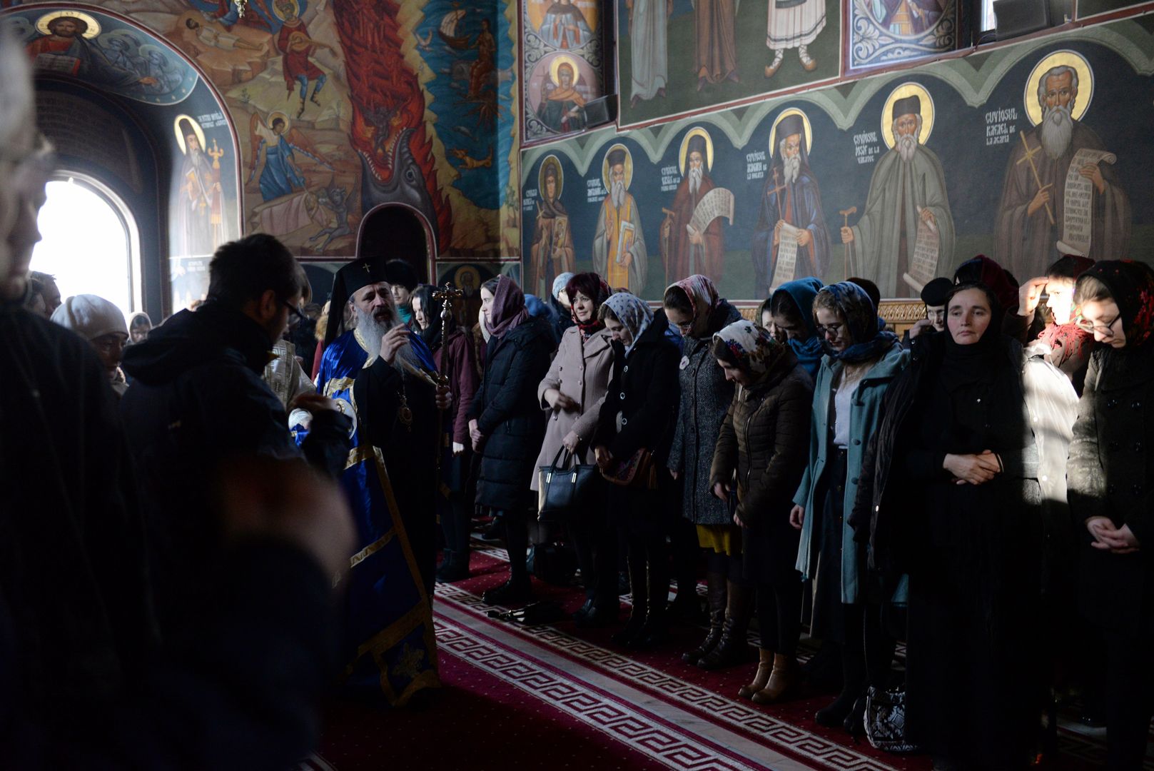 Liturghie arhierească la vechea Catedrală Mitropolitană din Iaşi