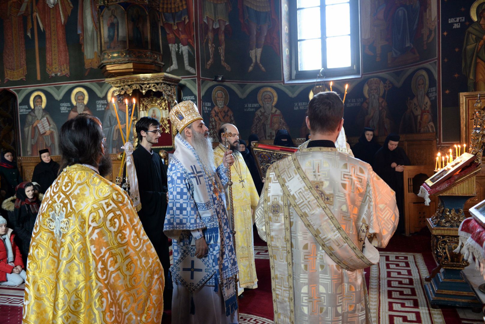 Liturghie arhierească la vechea Catedrală Mitropolitană din Iaşi