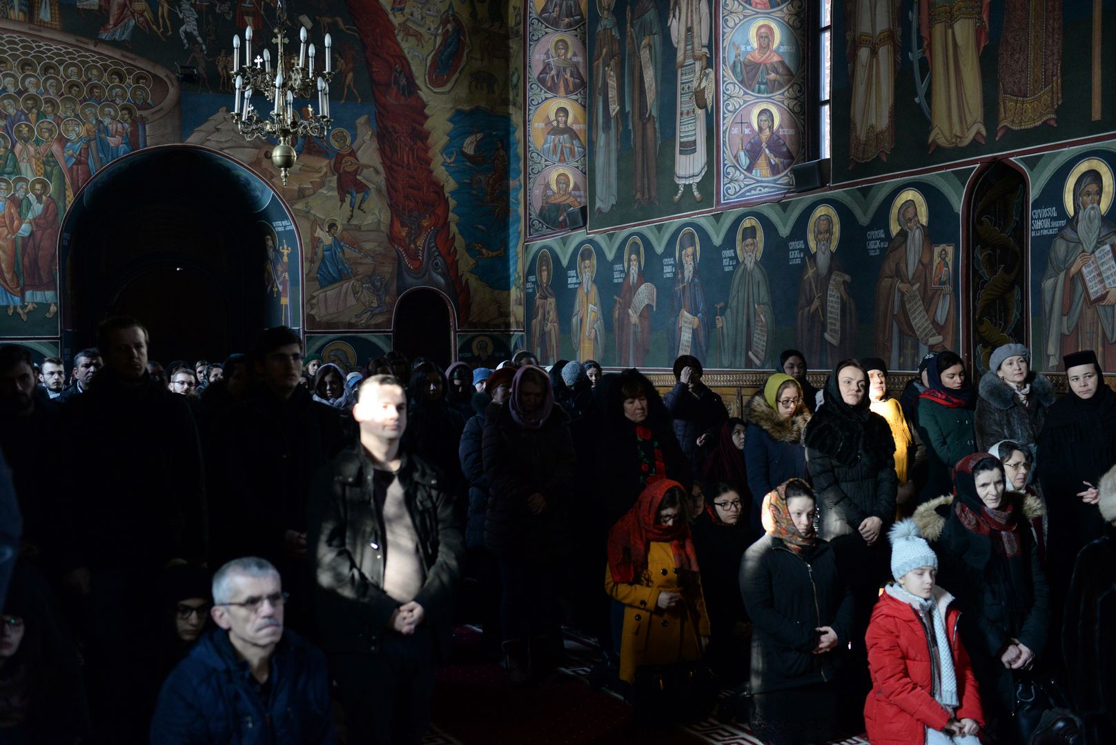 Liturghie arhierească la vechea Catedrală Mitropolitană din Iaşi
