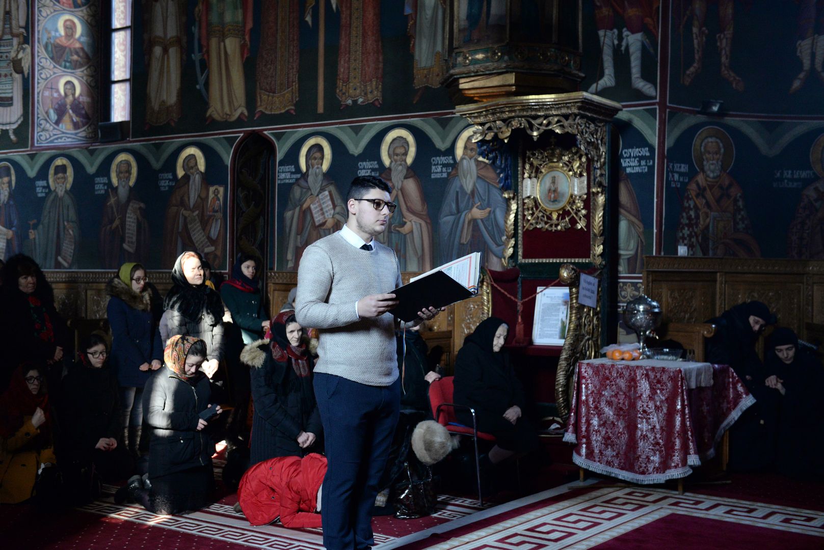 Liturghie arhierească la vechea Catedrală Mitropolitană din Iaşi