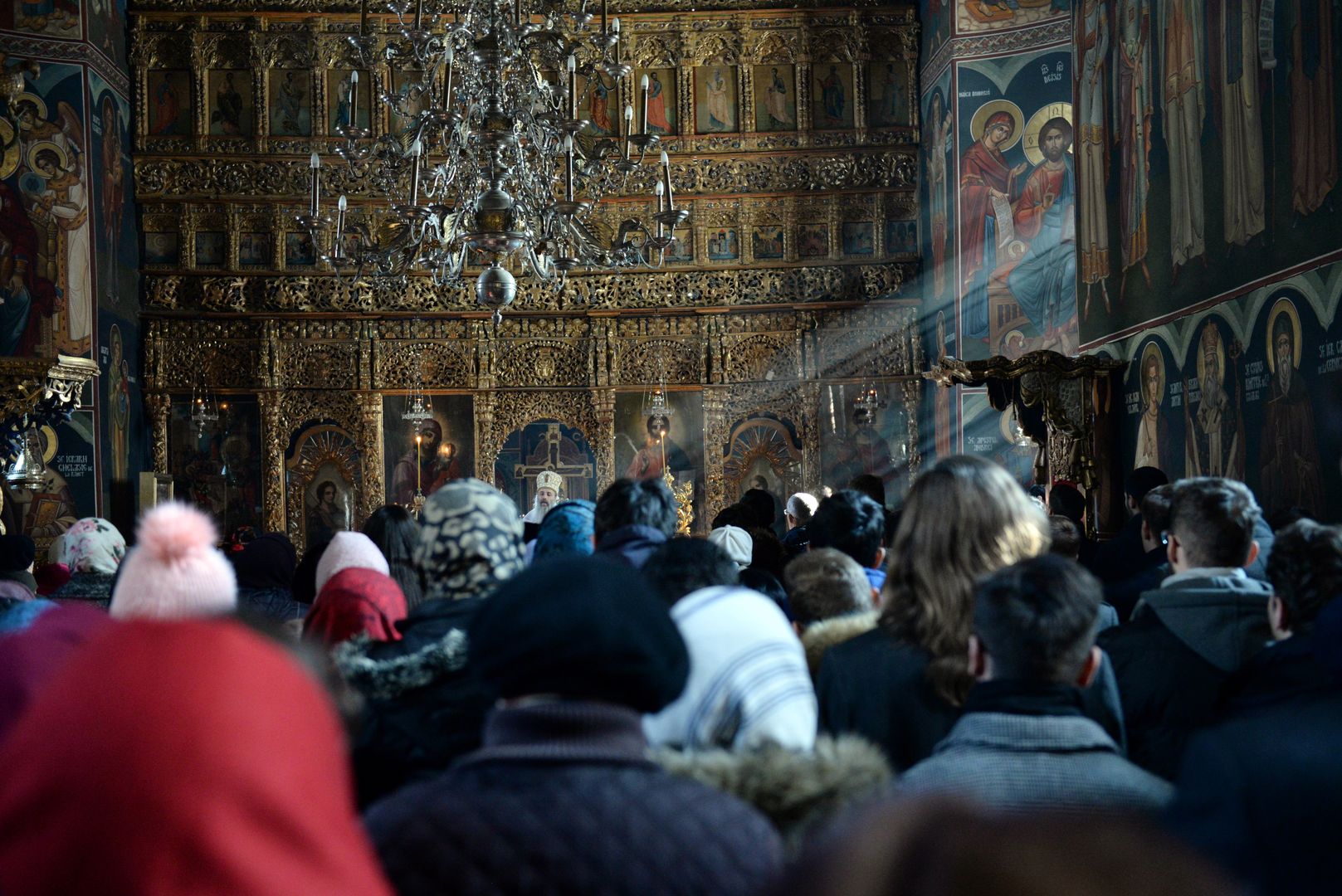 Liturghie arhierească la vechea Catedrală Mitropolitană din Iaşi