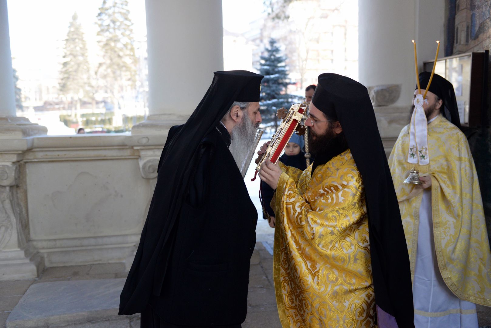 Liturghie arhierească la vechea Catedrală Mitropolitană din Iaşi