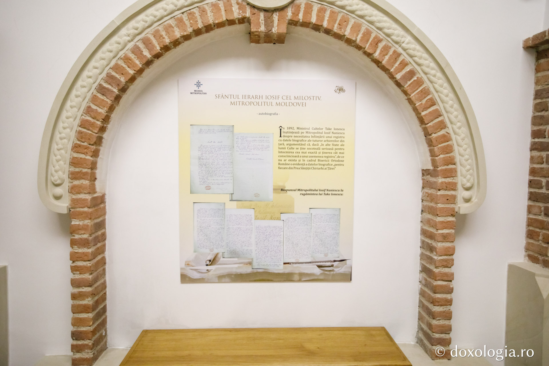 (Foto) Personalitatea Sfântului Ierarh Iosif cel Milostiv reflectată în documente, imagini și odoare sfinte