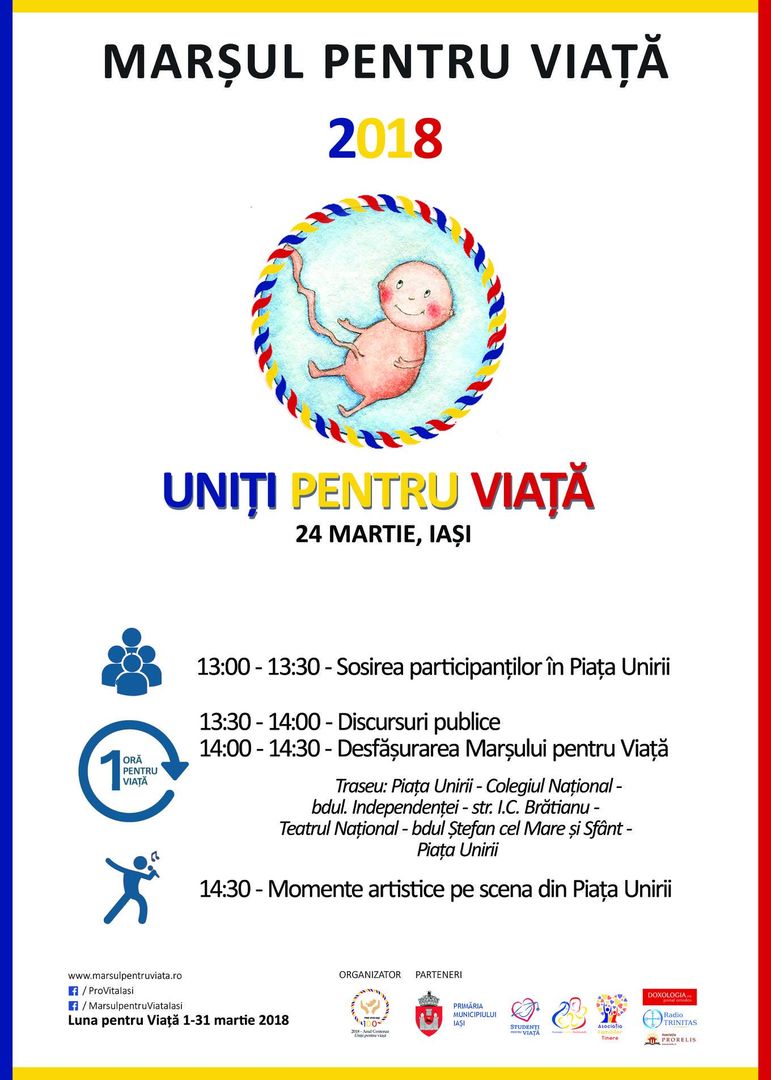 Marșul pentru Viață 2018 – comunicat de presă