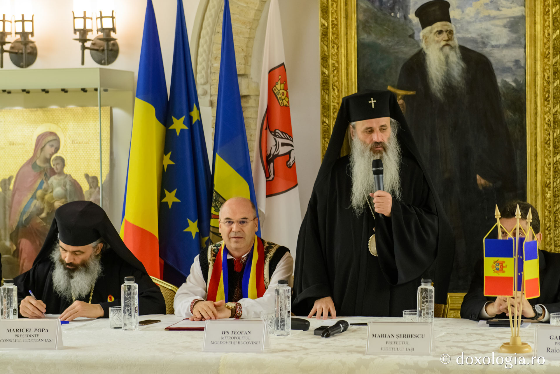 (Video) 100 de ani de la Unirea Basarabiei cu România, în Arhiepiscopia Iașilor