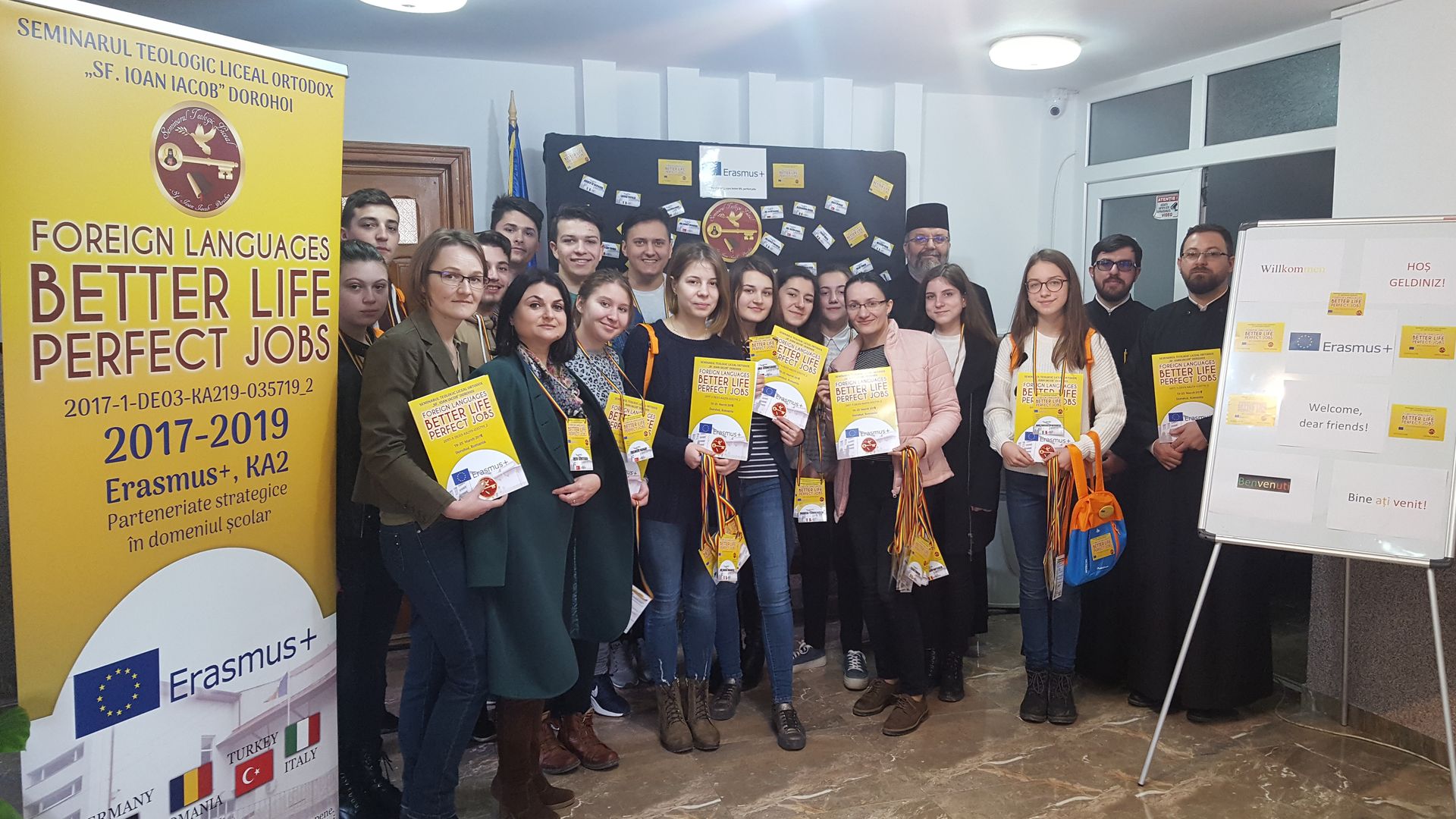 Mobilitate Erasmus+ la Seminarul Teologic din Dorohoi