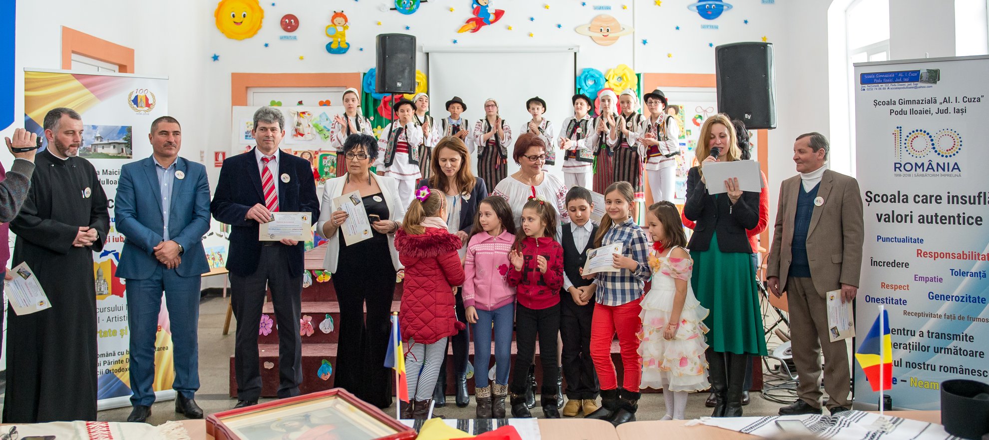 Spectacol omagial în cadrul proiectului „100 mărturii despre credință și unire, prietenie și iubire” dedicat Centenarului Marii Uniri