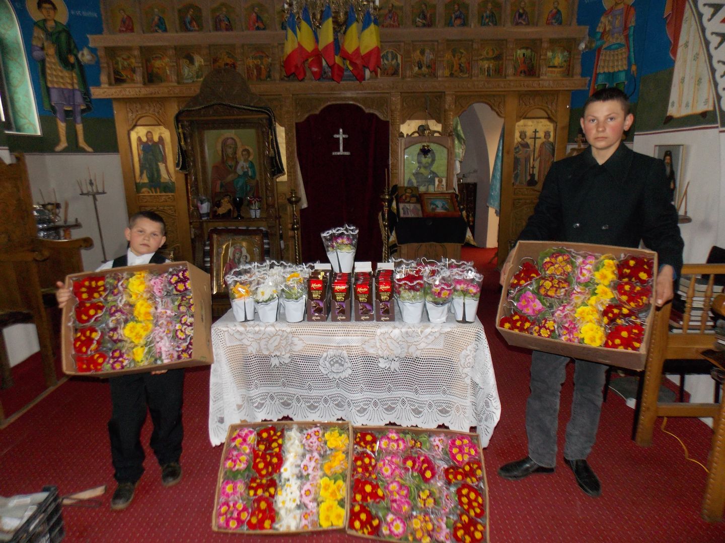 Proiectul „Aproape de aproapele“ în parohiile Chişcăreni şi Sat Nou