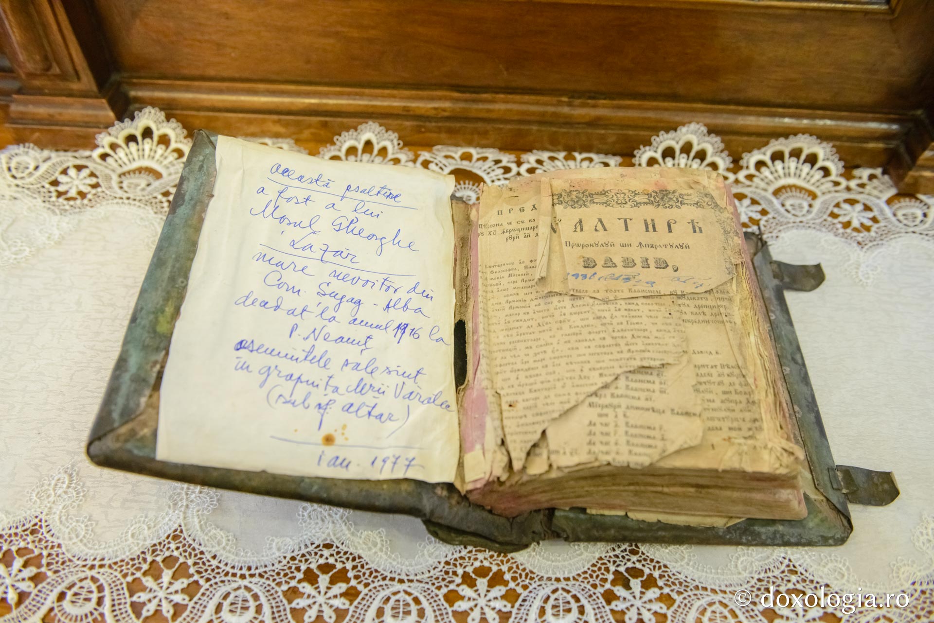 (Foto) Psaltirea Sfântului Gheorghe Pelerinul