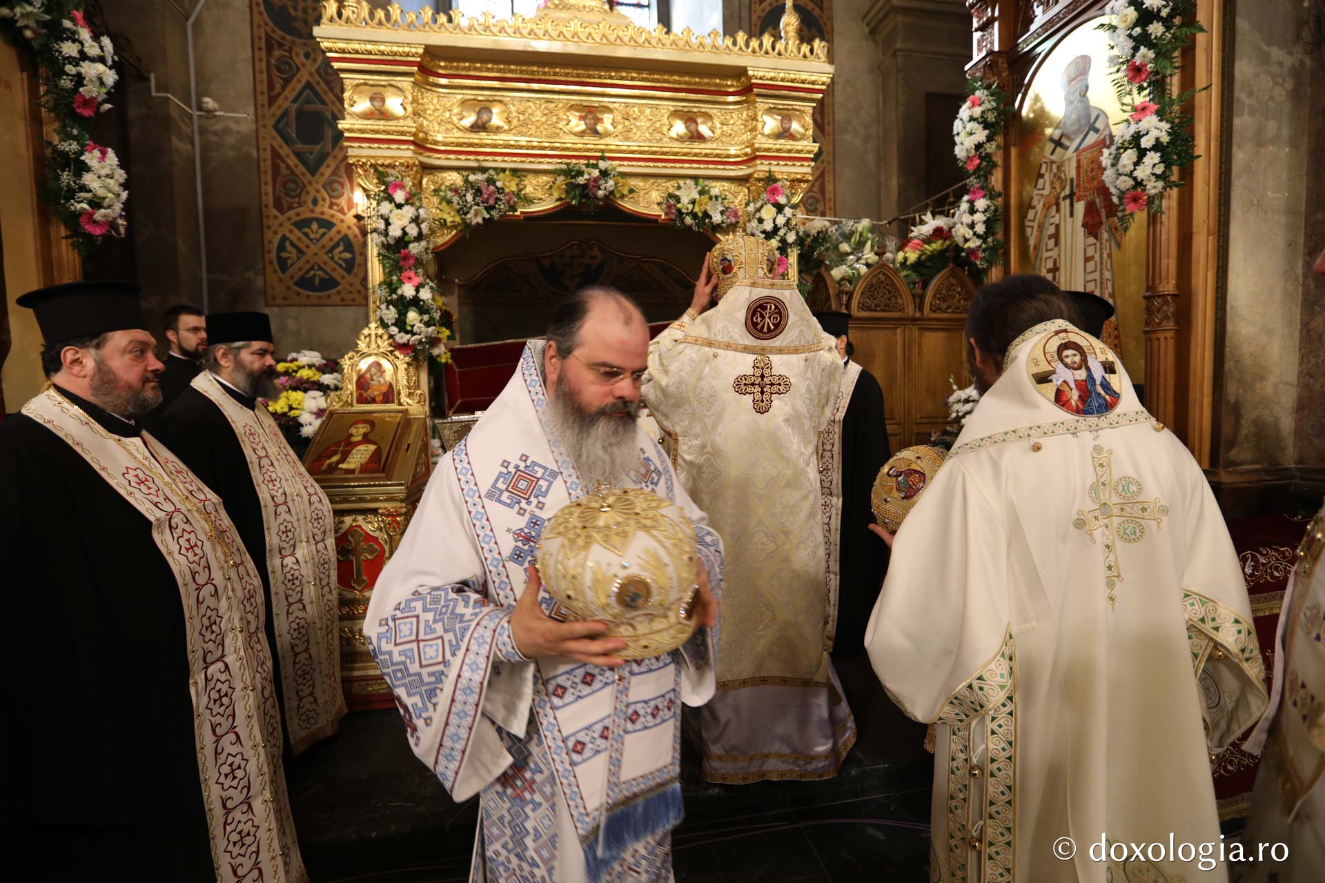 Sfânta Liturghie la Proclamarea Canonizării Sfântului Ierarh Iosif cel Milostiv, Mitropolitul Moldovei și a Sfântului Gheorghe Pelerinul ‒ Soborul ierarhilor slujitori