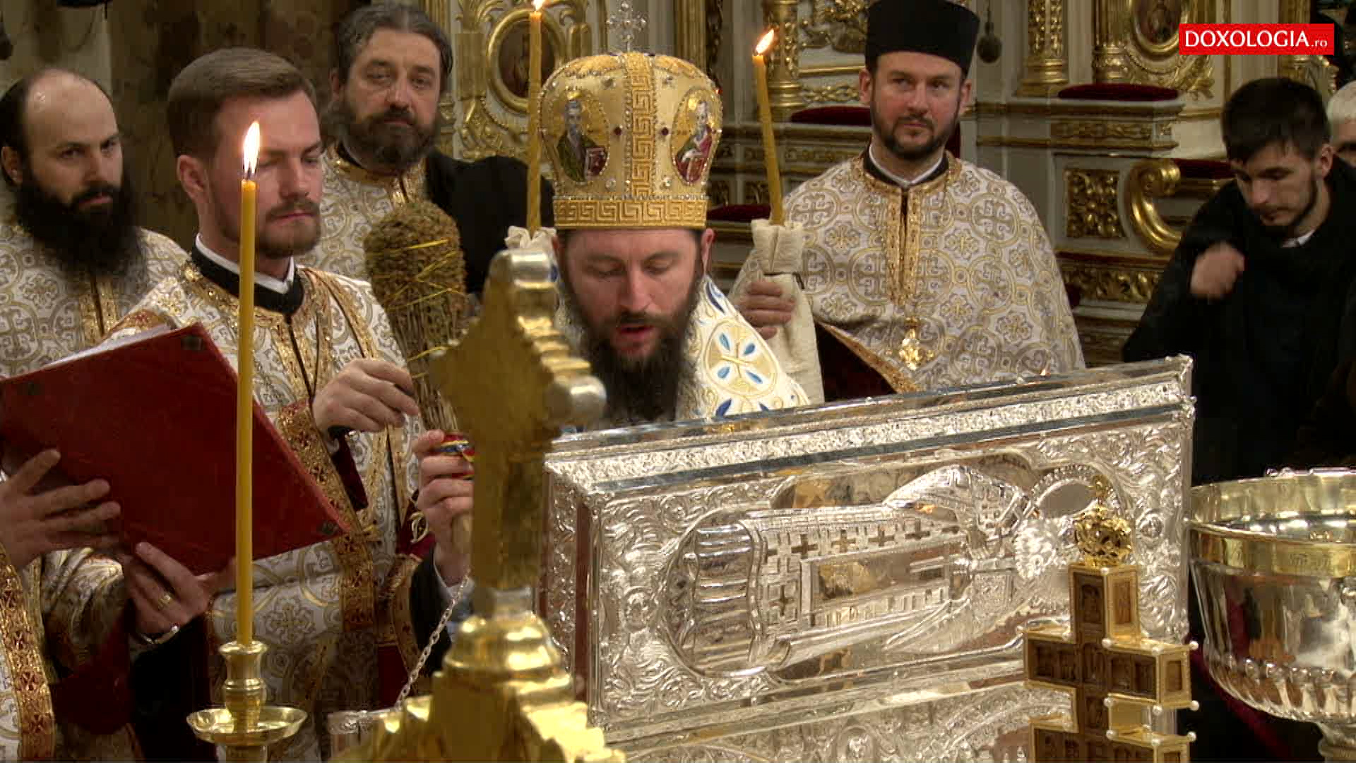 (Video) Sfințirea raclei pentru moaștele Sfântului Iosif cel Milostiv, Mitropolitul Moldovei