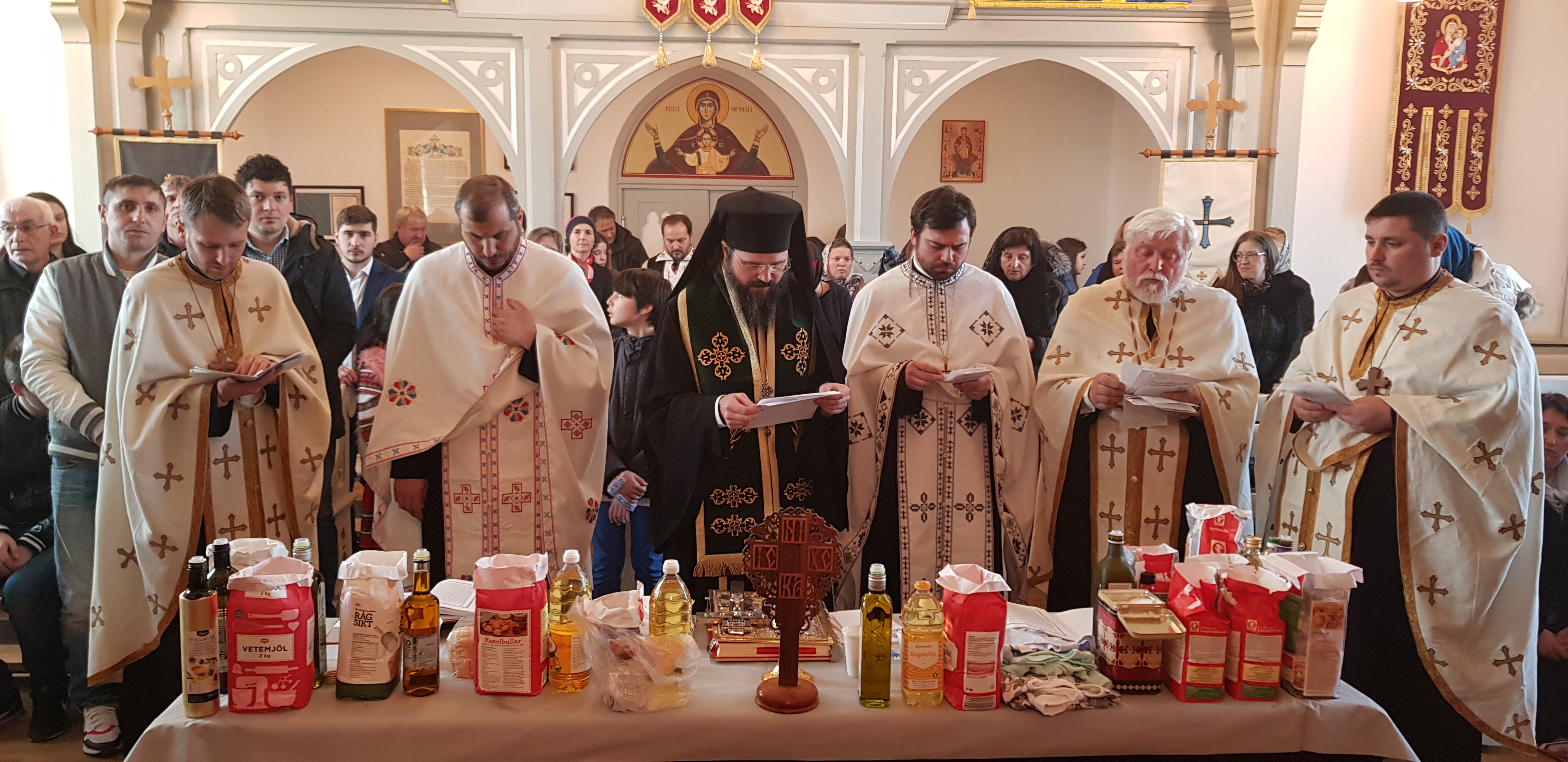 Sfântă Liturghie Arhierească la Stockholm, în Duminica Intrării Domnului în Ierusalim