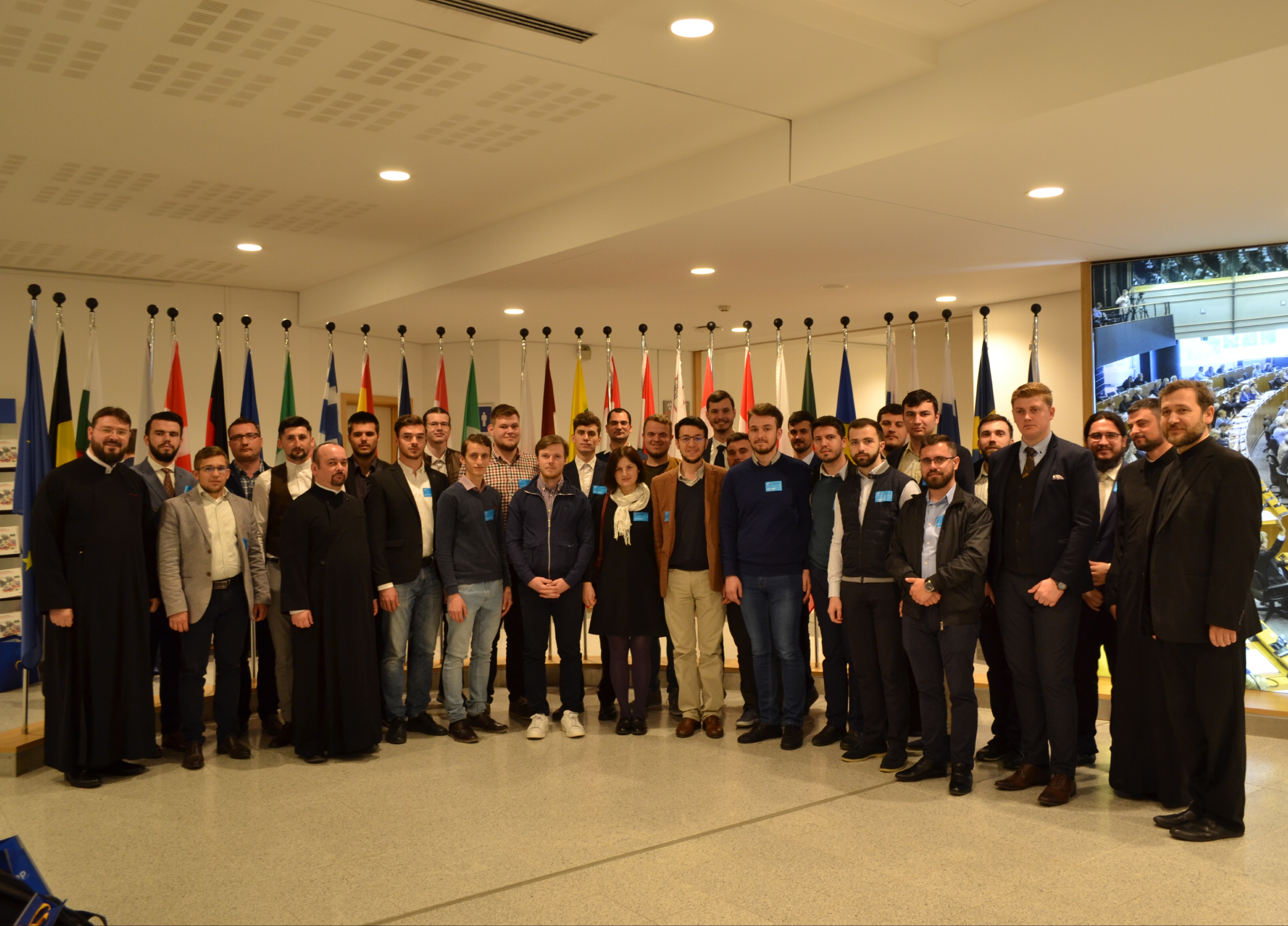 Masteranzi teologi, în vizită la Bruxelles