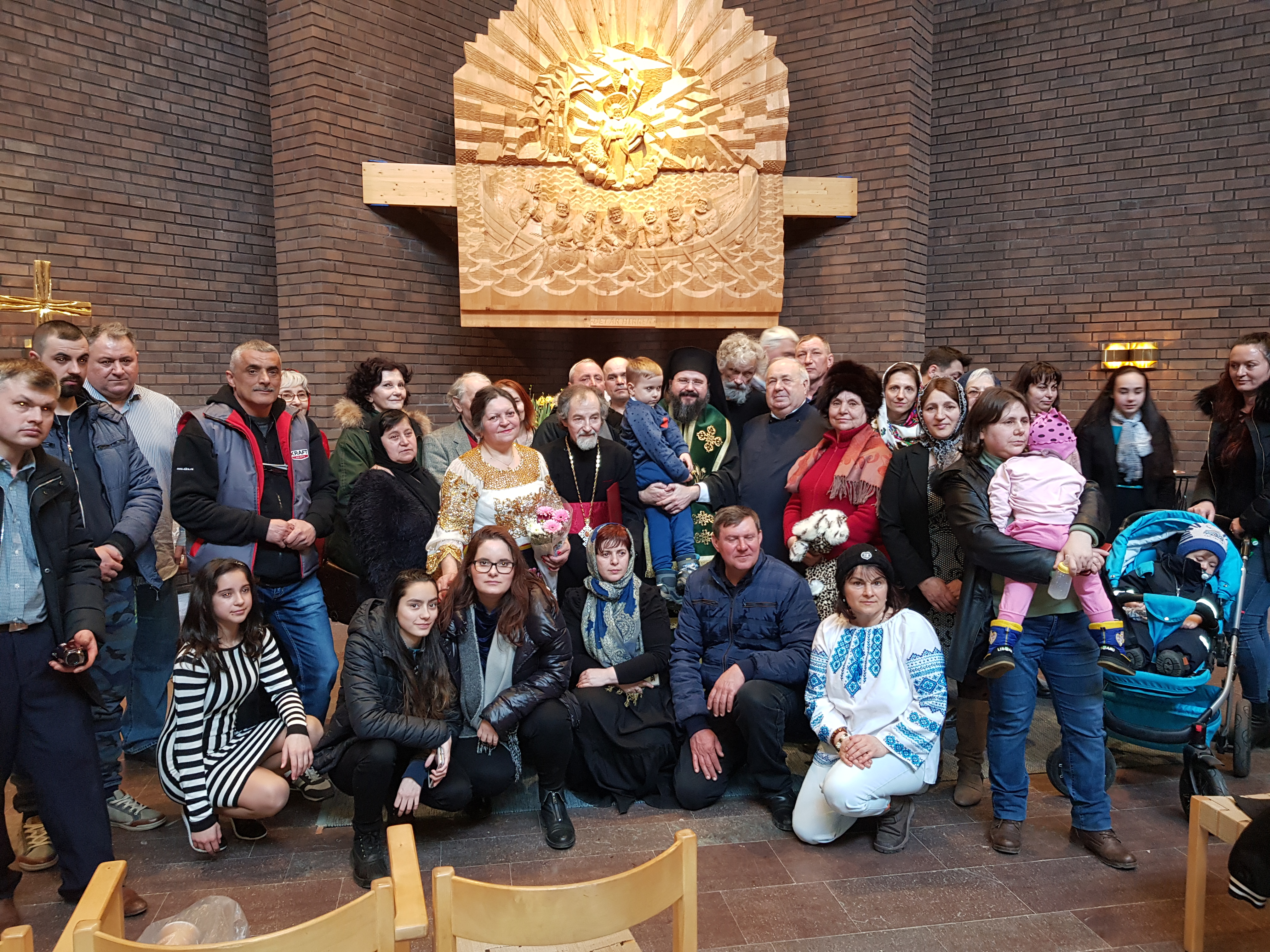 Sfântă Liturghie Arhierească la Stockholm, în Duminica Intrării Domnului în Ierusalim