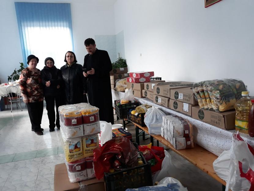 Milostenie în Postul Mare la Asociaţia „Sf. Voievod Ştefan cel Mare - Hârja“