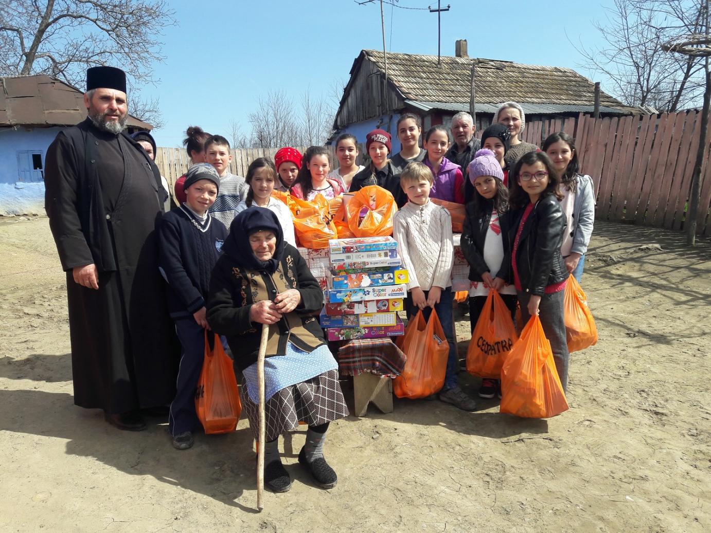 Acţiune social-filantropică în Parohia Drăgeşti, Protopopiatul Vaslui