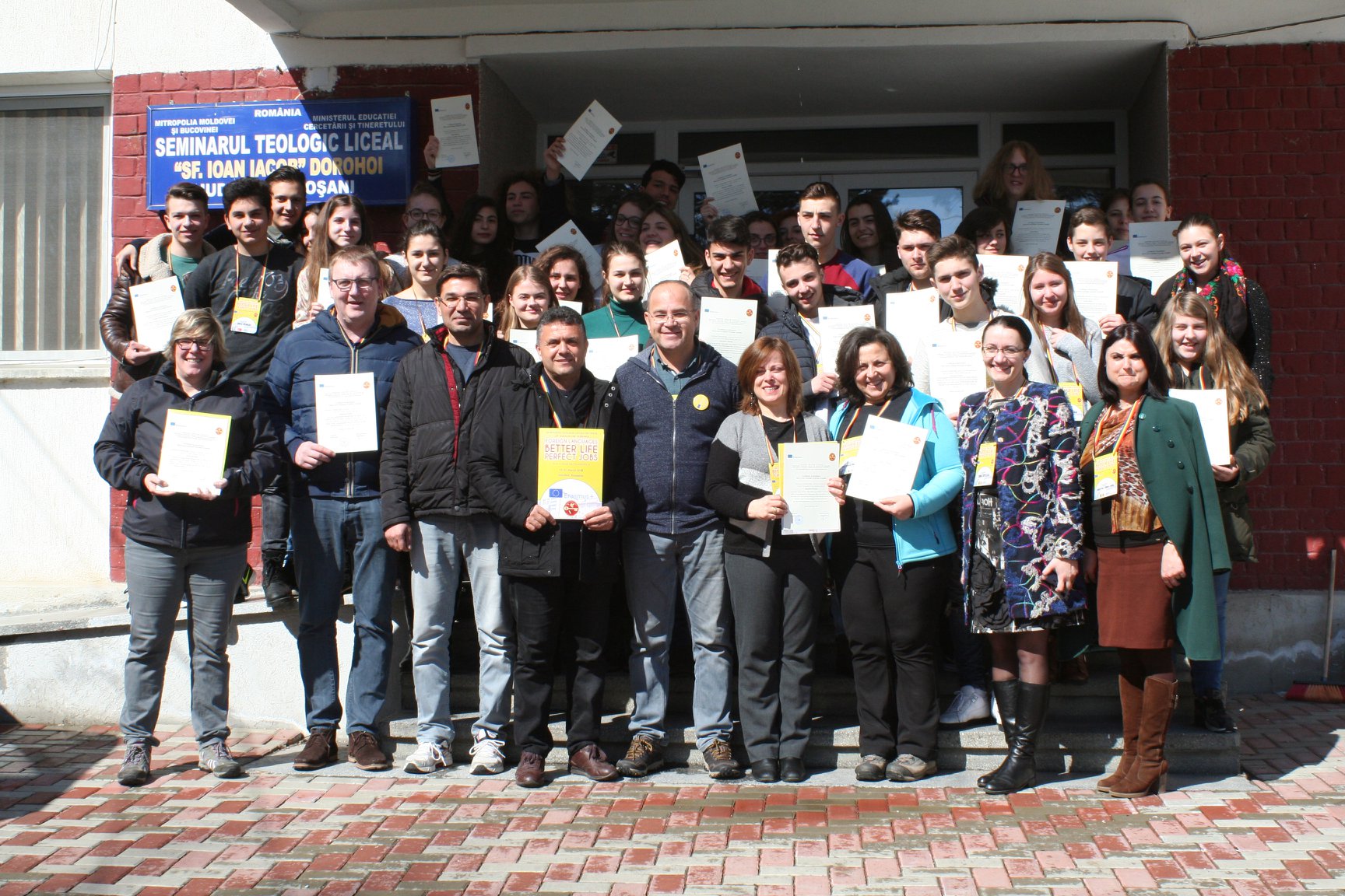 Proiect Erasmus+ la Seminarul Teologic din Dorohoi