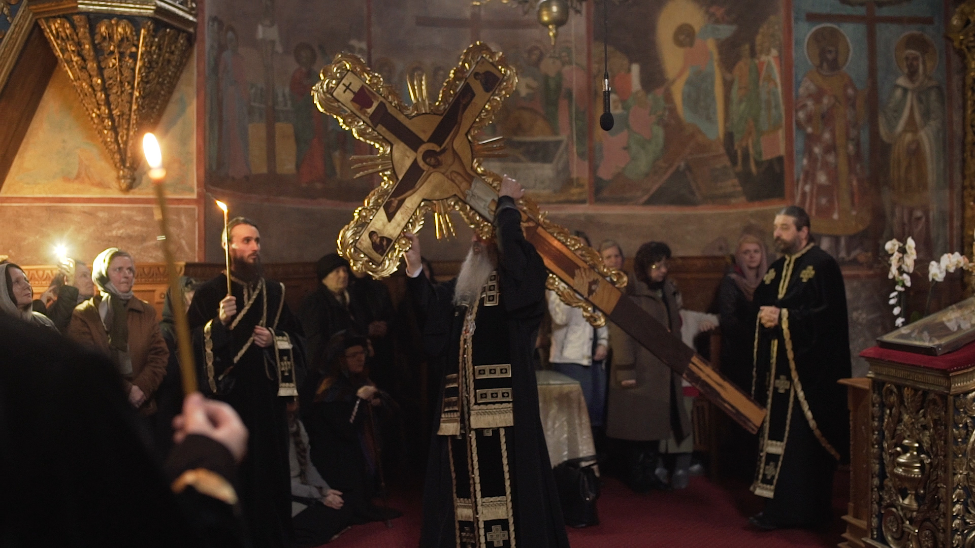 (Video) Joia Patimilor la Mănăstirea Golia din Iași