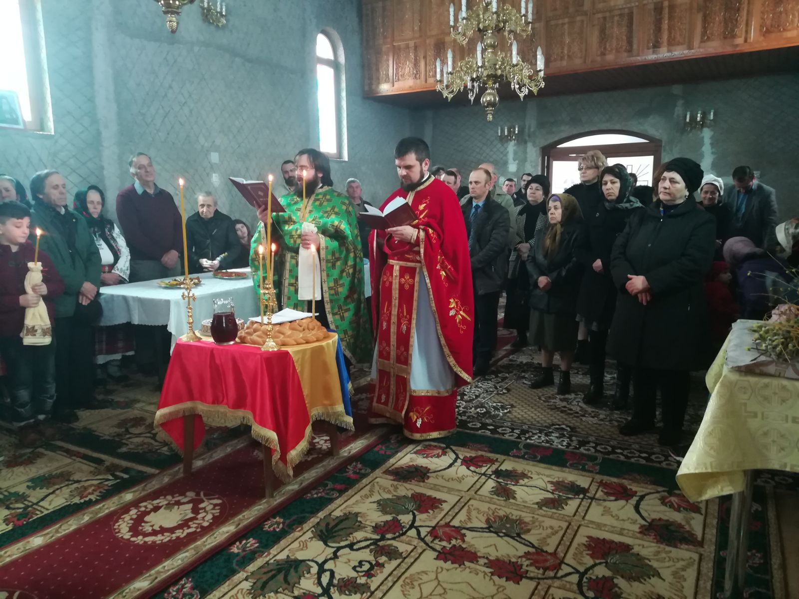 Comemorarea eroilor din Mogoşeşti, în Parohia Şanta