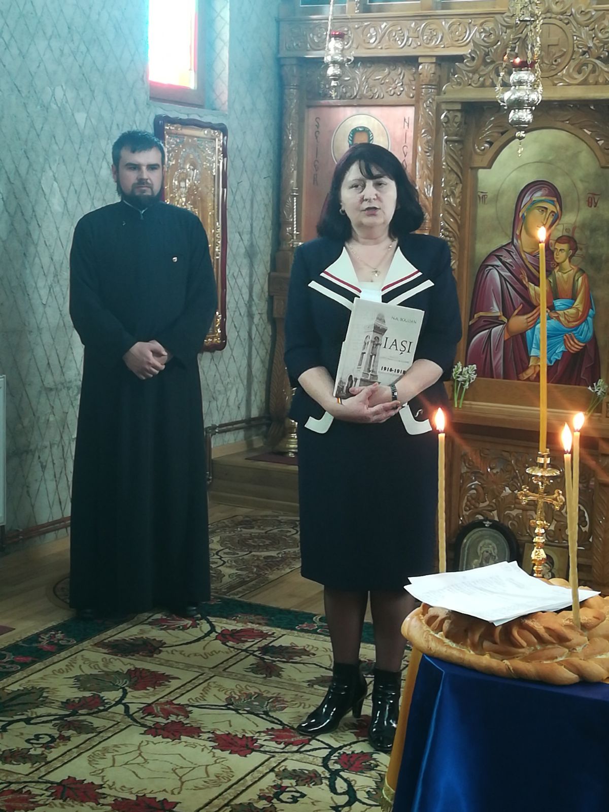 Comemorarea eroilor din Mogoşeşti, în Parohia Şanta