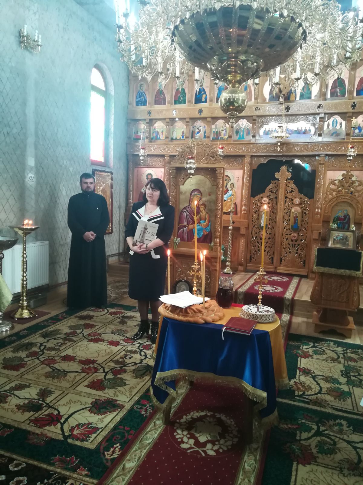 Comemorarea eroilor din Mogoşeşti, în Parohia Şanta