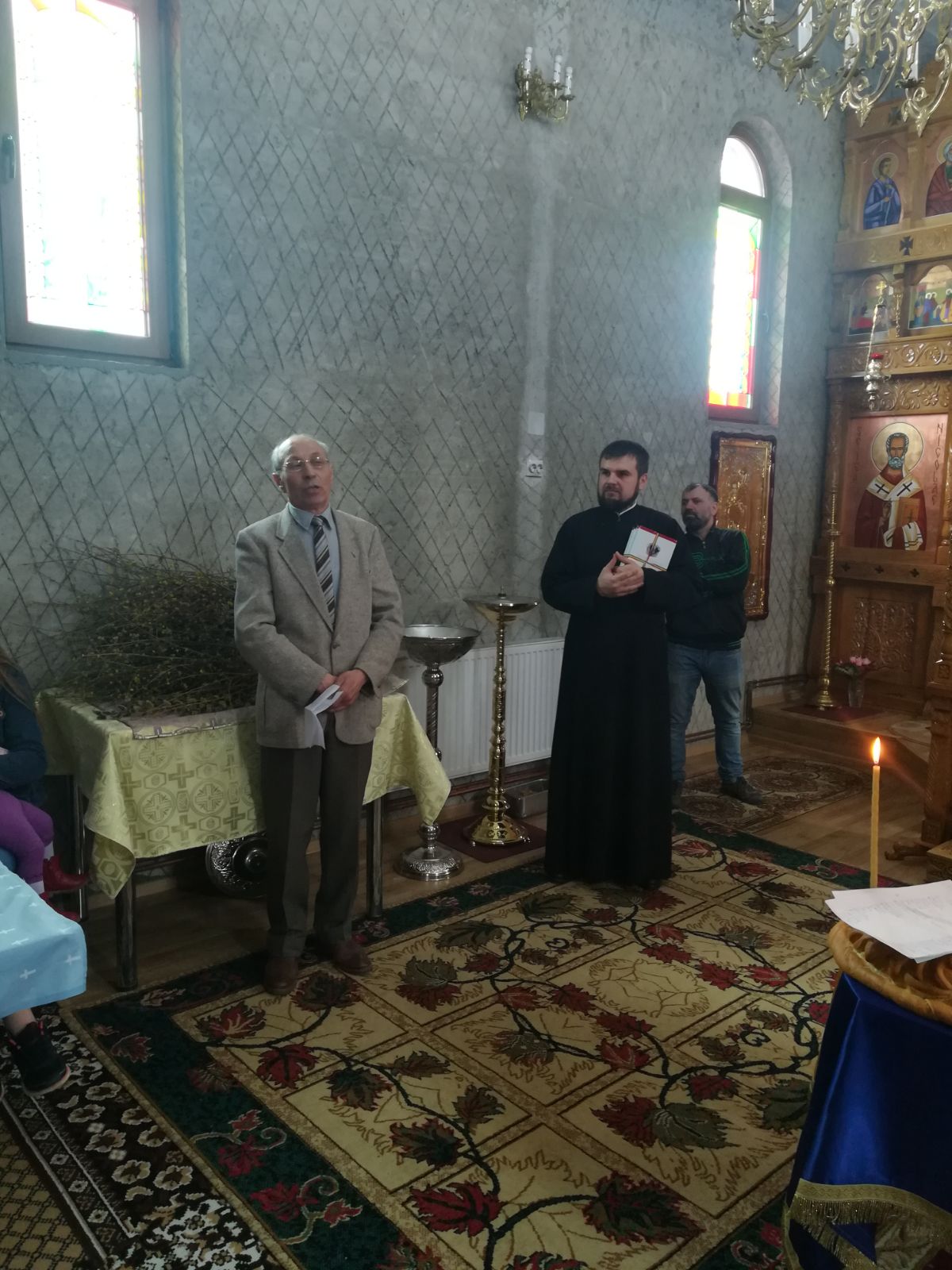 Comemorarea eroilor din Mogoşeşti, în Parohia Şanta