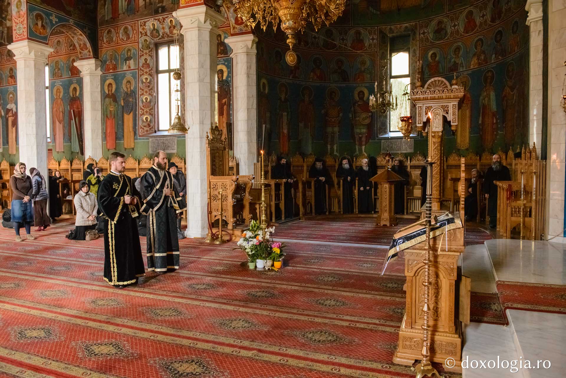 Părintele Vartolomeu Florea a fost înmormântat la Mănăstirea Sihăstria