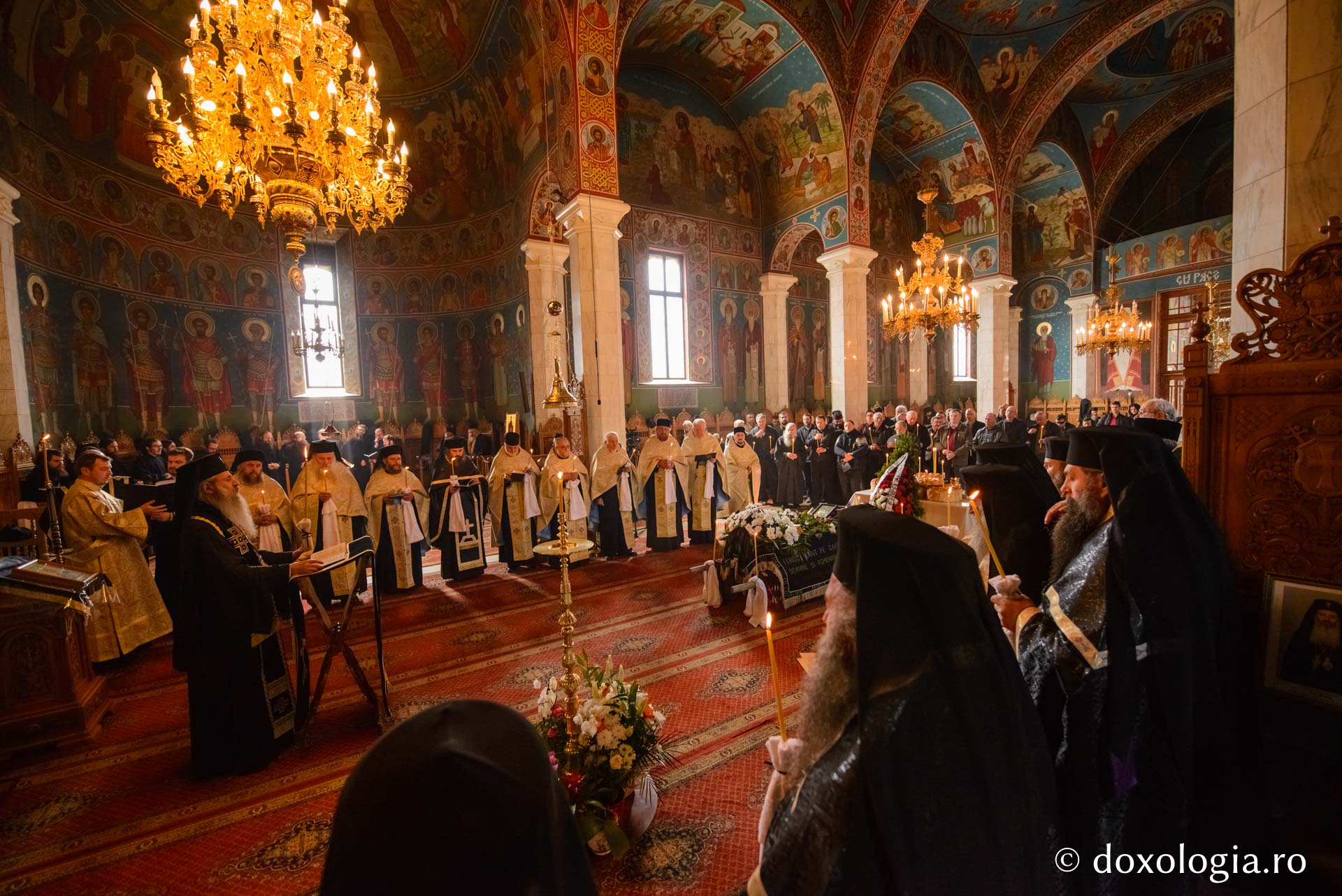 Părintele Vartolomeu Florea a fost înmormântat la Mănăstirea Sihăstria