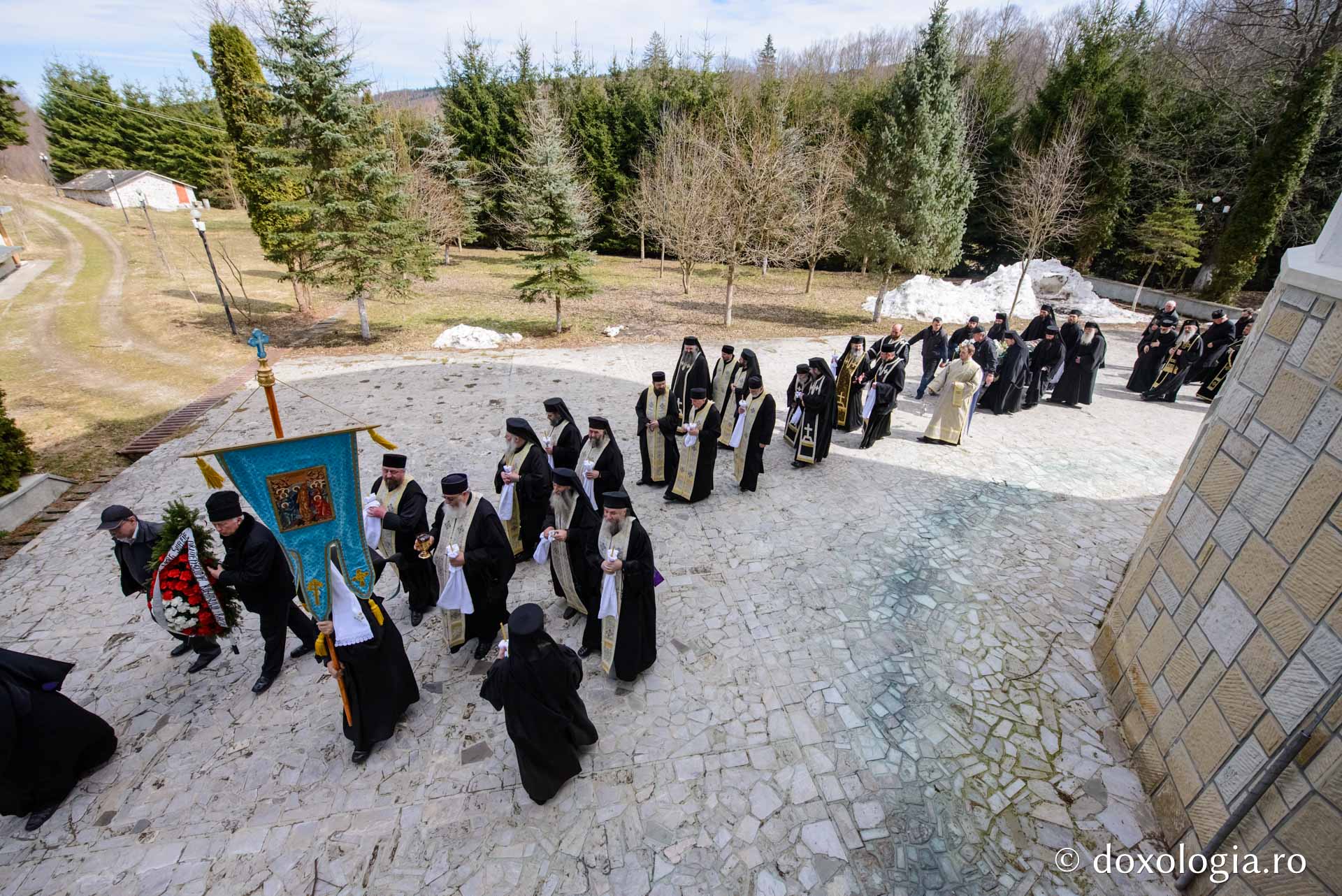 Părintele Vartolomeu Florea a fost înmormântat la Mănăstirea Sihăstria