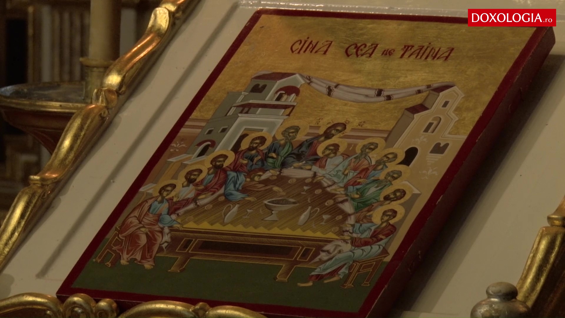 (Video) Sfânta Liturghie cu arhiereu în Joia Mare