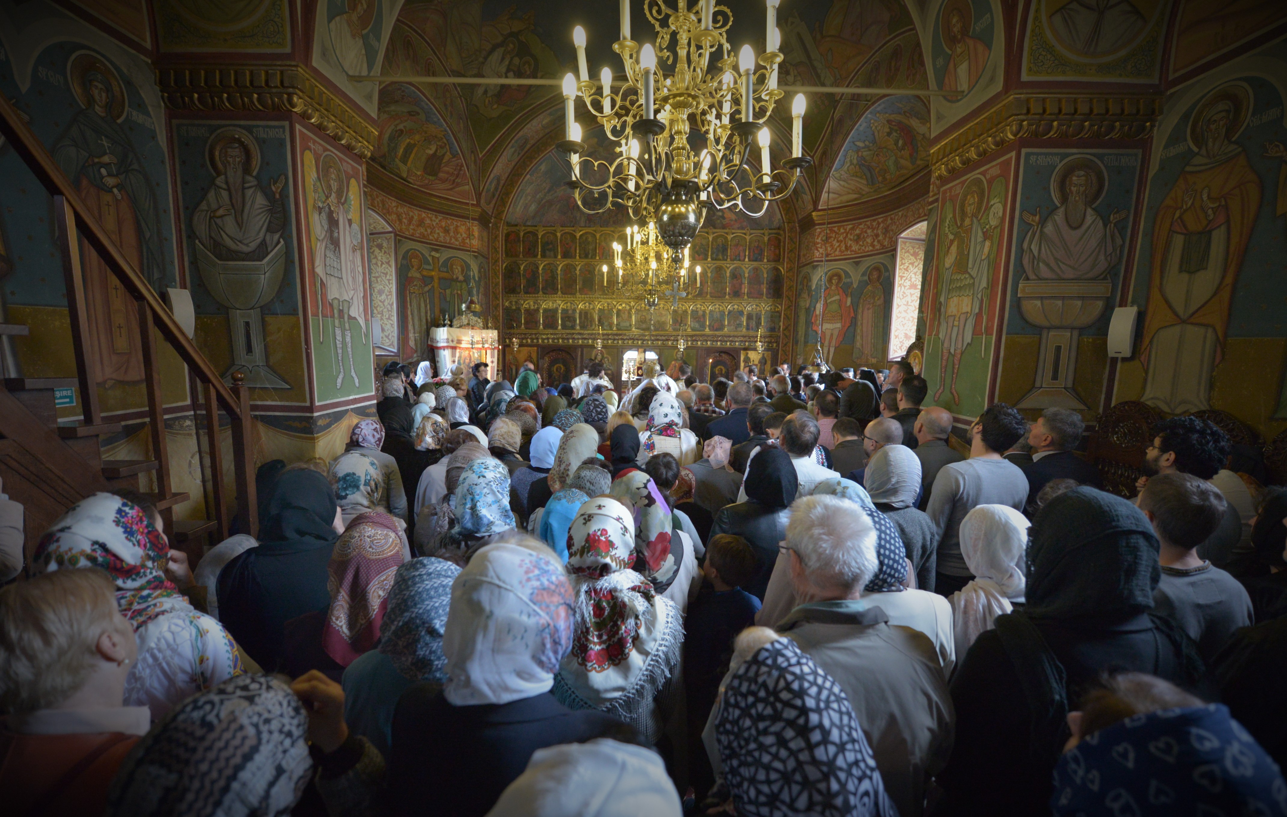 (Video) Hram la Mănăstirea Copou