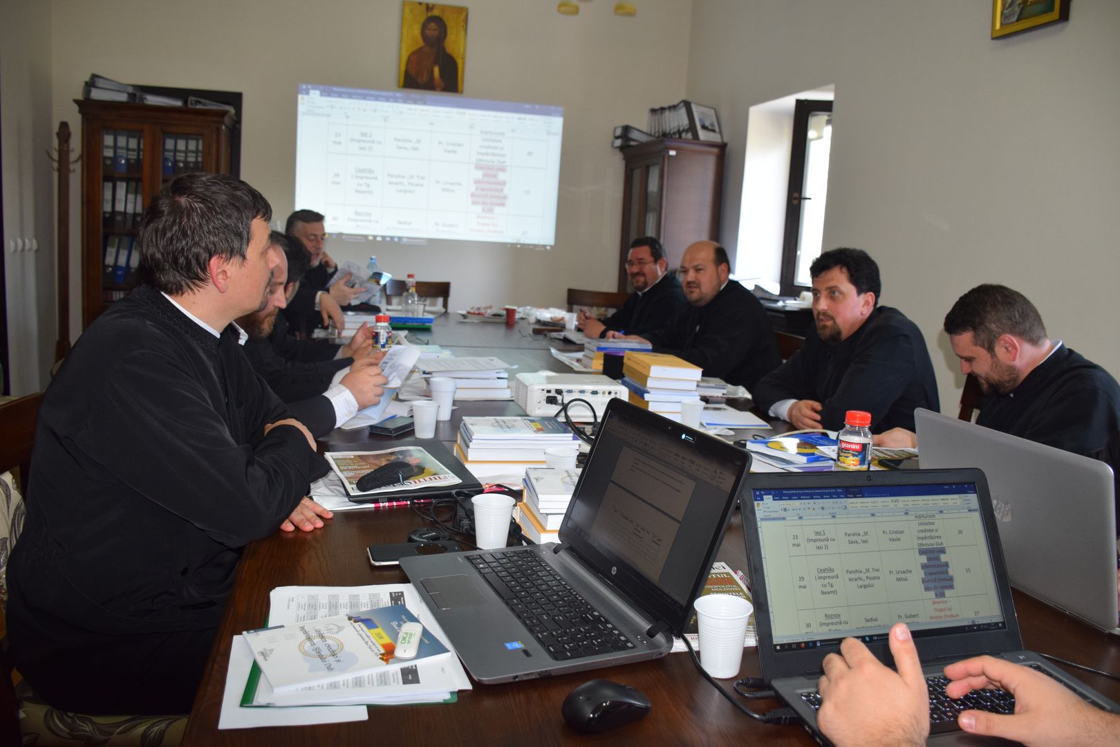 Şedinţa Biroului de catehizare al Arhiepscopiei Iaşilor