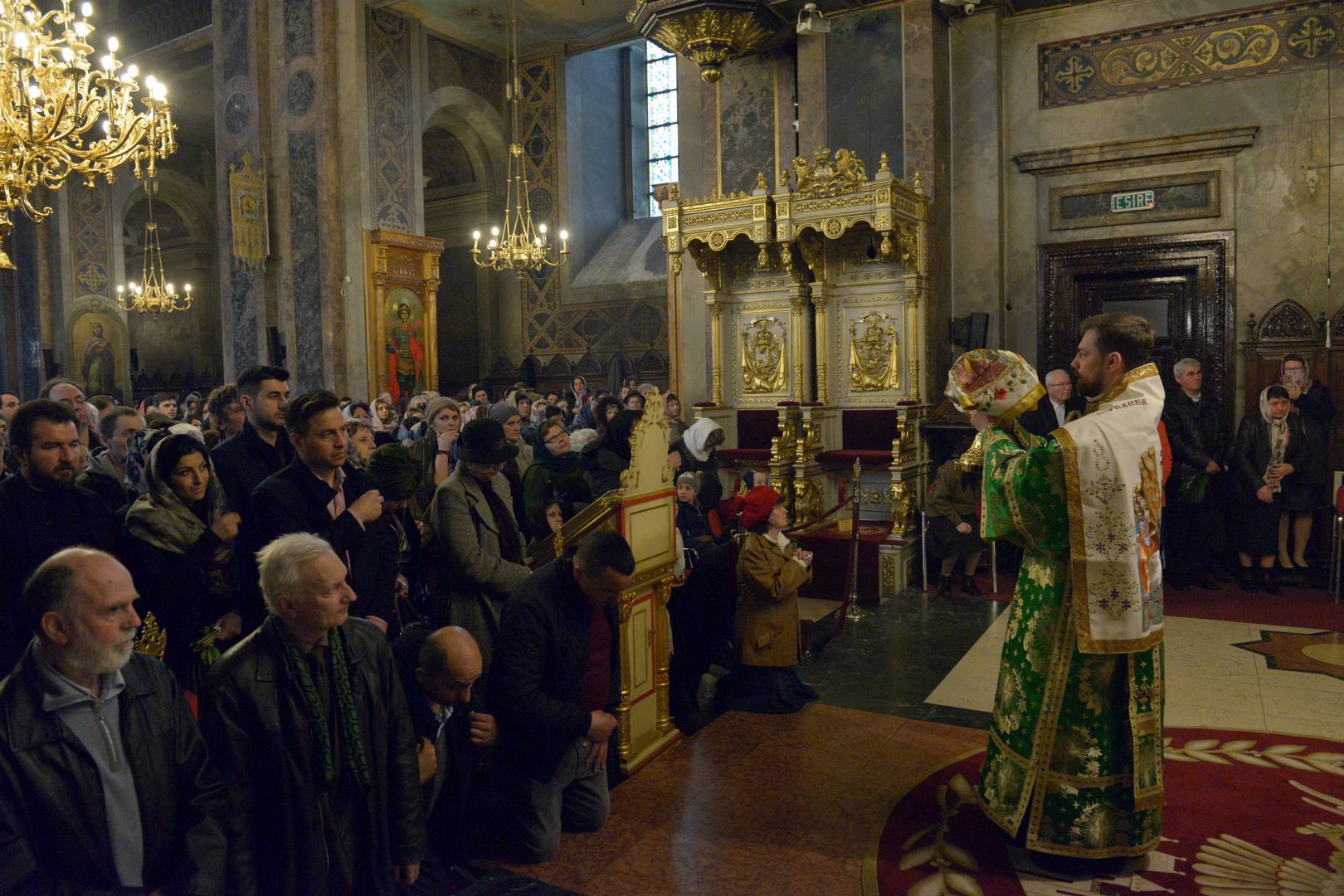 foto: Flavius Popa Praznicul Intrării Domnului în Ierusalim la Catedrala Mitropolitană din Iași - „sărbătoarea florilor, a entuziasmului și a bucuriei creștine”