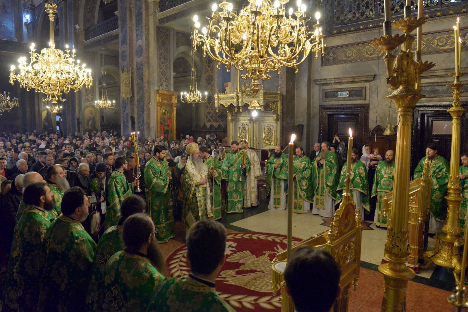 Praznicul Intrării Domnului în Ierusalim la Catedrala Mitropolitană din Iași - „sărbătoarea florilor, a entuziasmului și a bucuriei creștine”