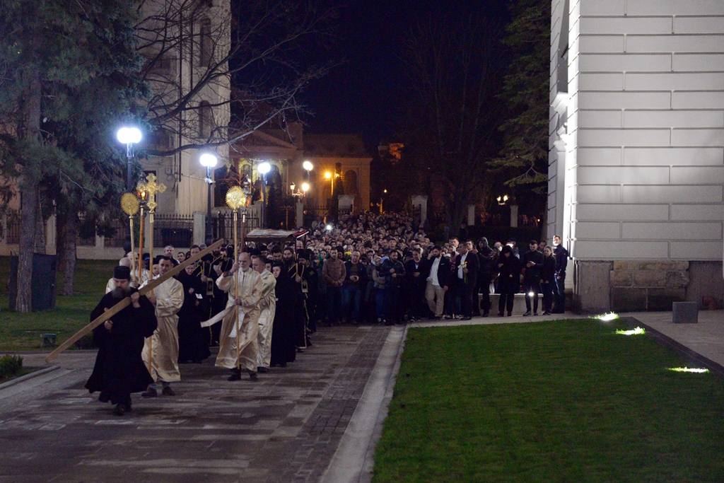 Slujba Prohodului Mântuitorului Hristos la Catedrala Mitropolitană