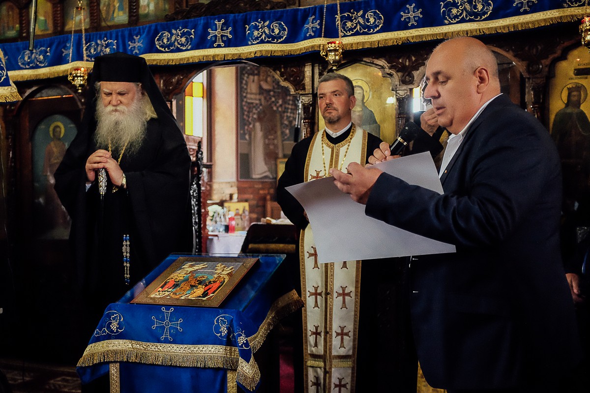 Foto: Alexandru Pohaţă Aşezământ social sfinţit în Parohia Dumbrava-Ciurea