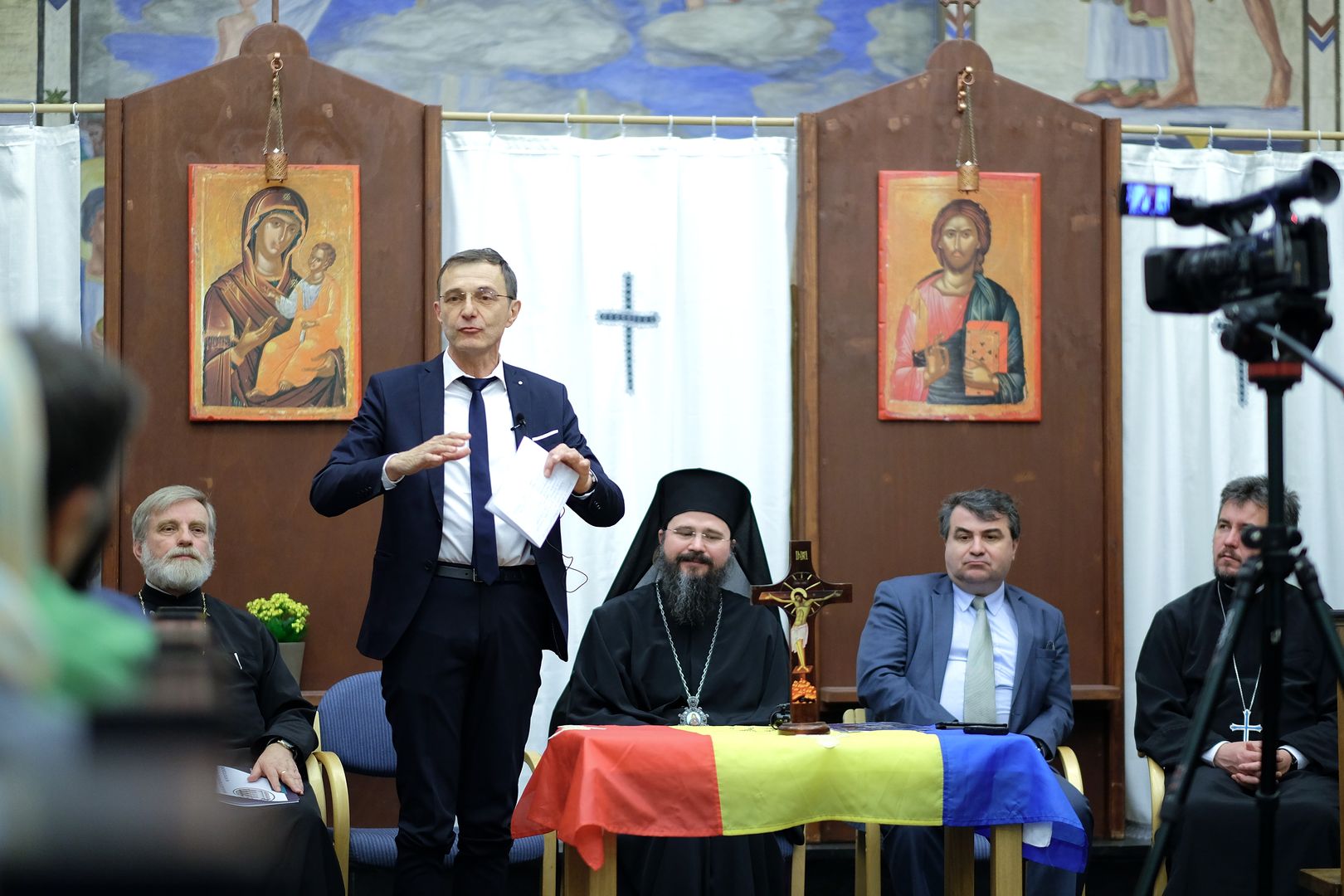 Episcopia Ortodoxă Română a Europei de Nord a celebrat Centenarul Marii Uniri la un deceniu de slujire euharistică pentru românii din țările scandinave