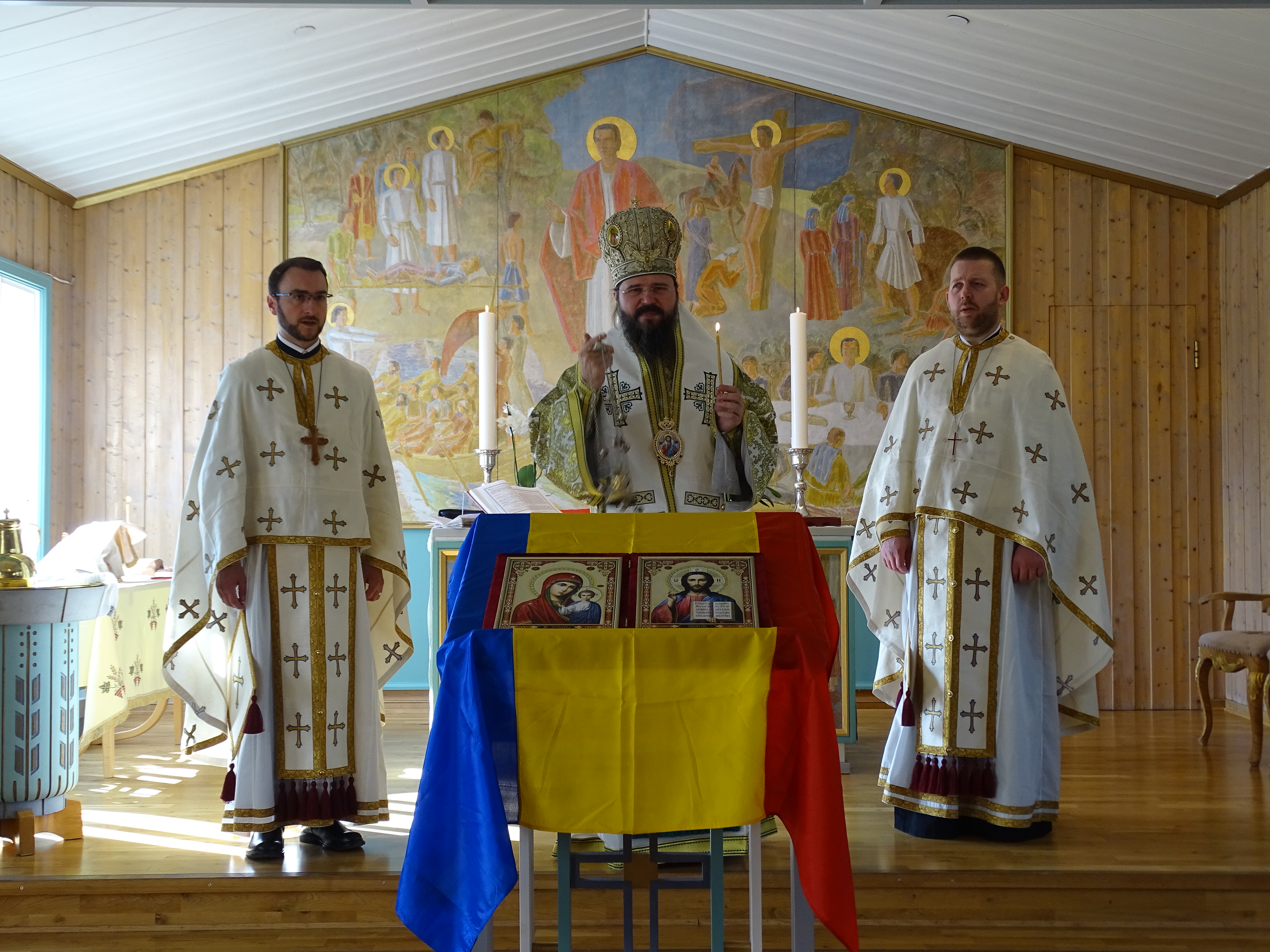 Sfânta Liturghie Arhierească în arhipelagul Oceanului Arctic