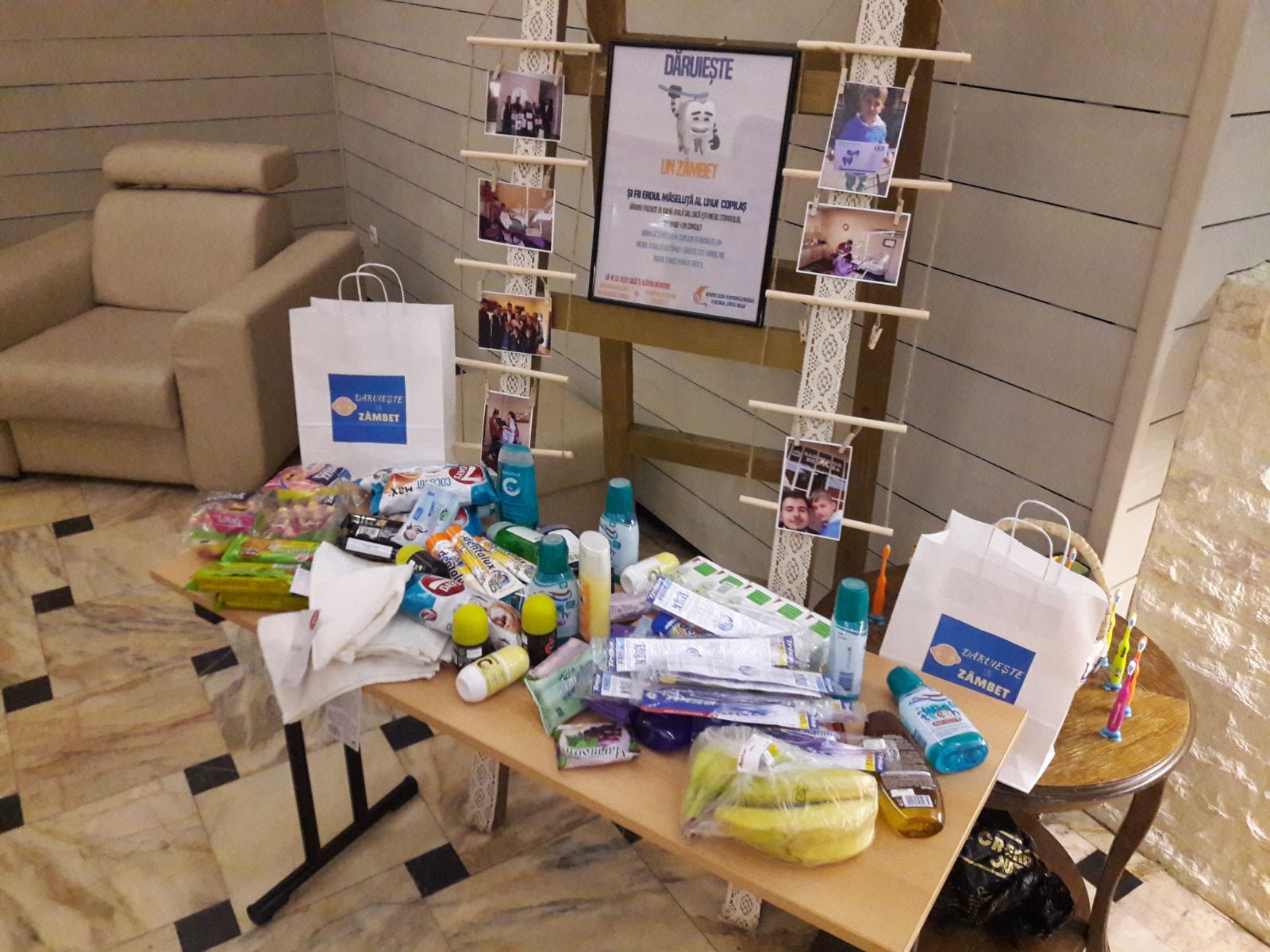 O nouă ediţie a proiectului „Dăruieşte un zâmbet“