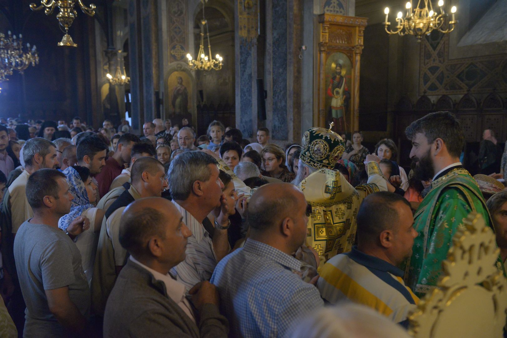 Sărbătoarea Pogorârii Duhului Sfânt la Catedrala Mitropolitană din Iași – „Țelul vieții creștine este dobândirea Duhului Sfânt”