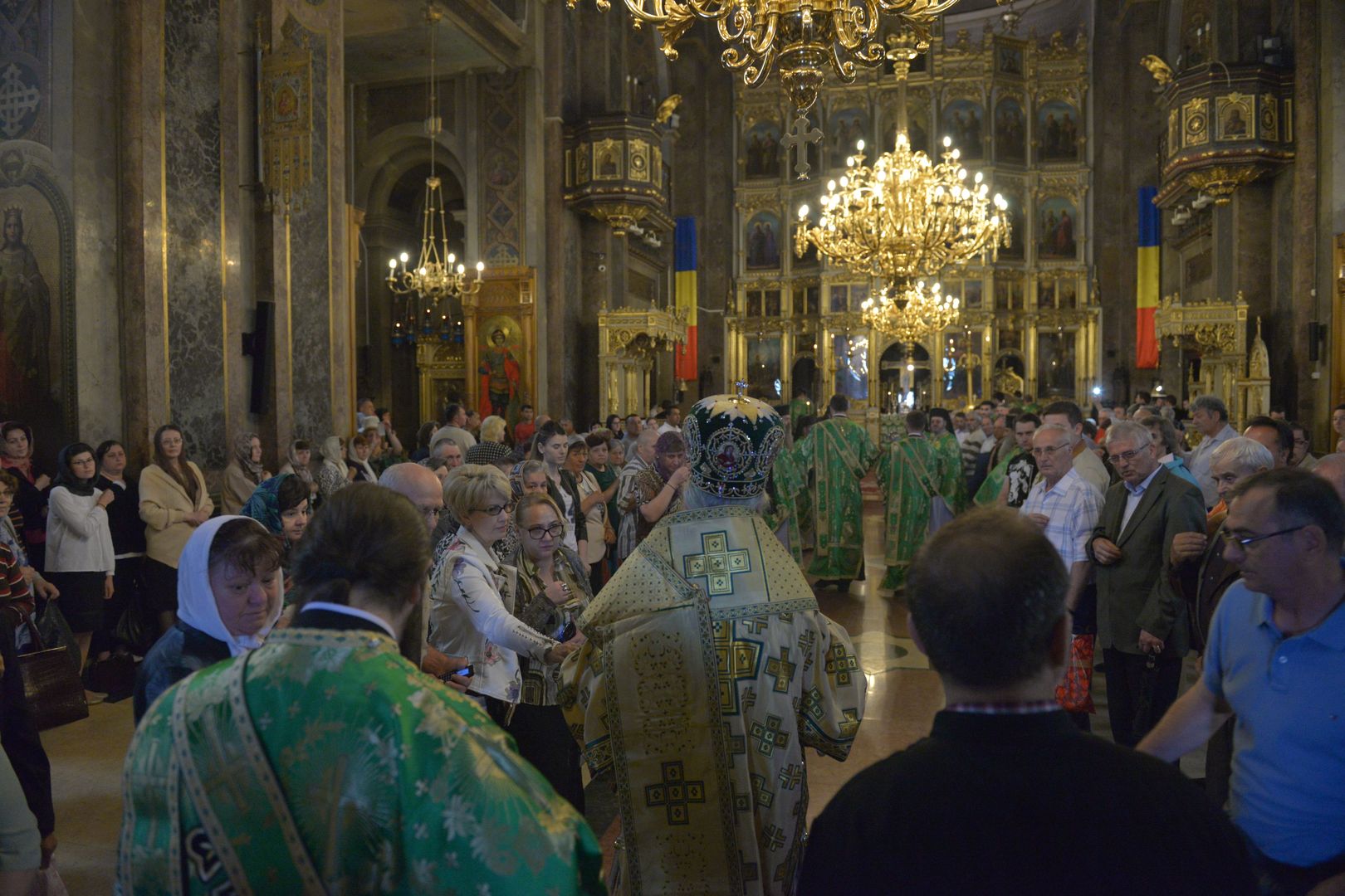 Sărbătoarea Pogorârii Duhului Sfânt la Catedrala Mitropolitană din Iași – „Țelul vieții creștine este dobândirea Duhului Sfânt”