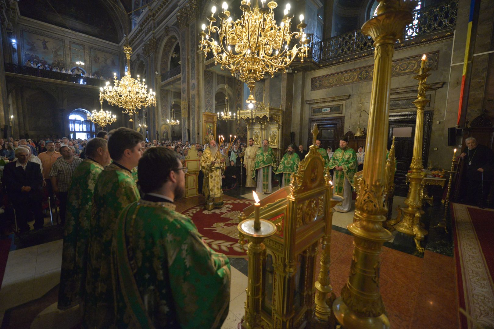 Sărbătoarea Pogorârii Duhului Sfânt la Catedrala Mitropolitană din Iași – „Țelul vieții creștine este dobândirea Duhului Sfânt”