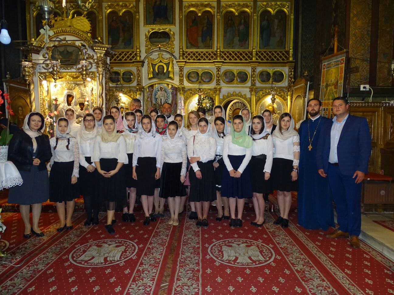 Elevele Seminarului Teologic de la Mănăstirea Neamț în pelerinaj pe urmele Sfântului Gheorghe Pelerinul