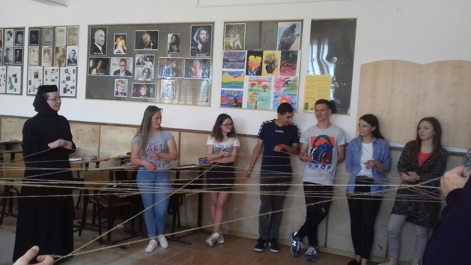 Ore de asistență socială predate în școli de studenții Facultății de Teologie Iași