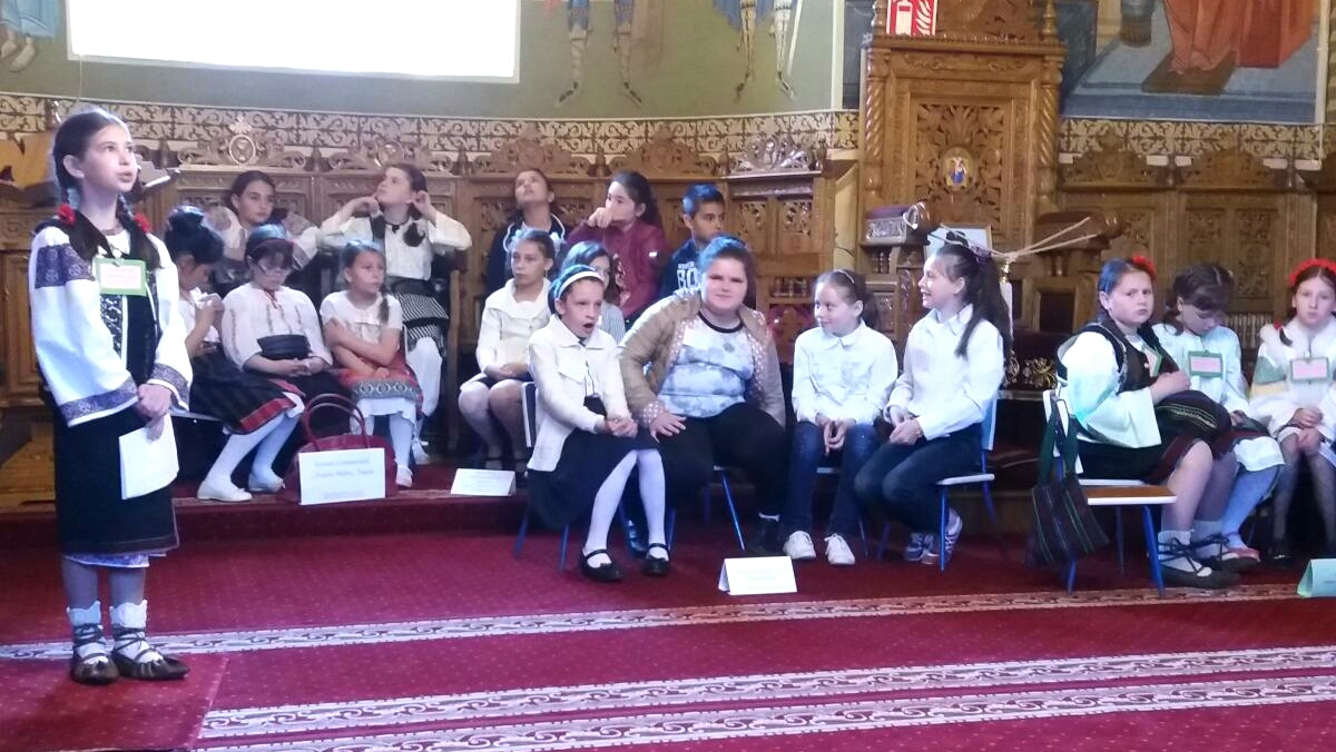 Pregătiri pentru concursul judeţean „Micii creştini“